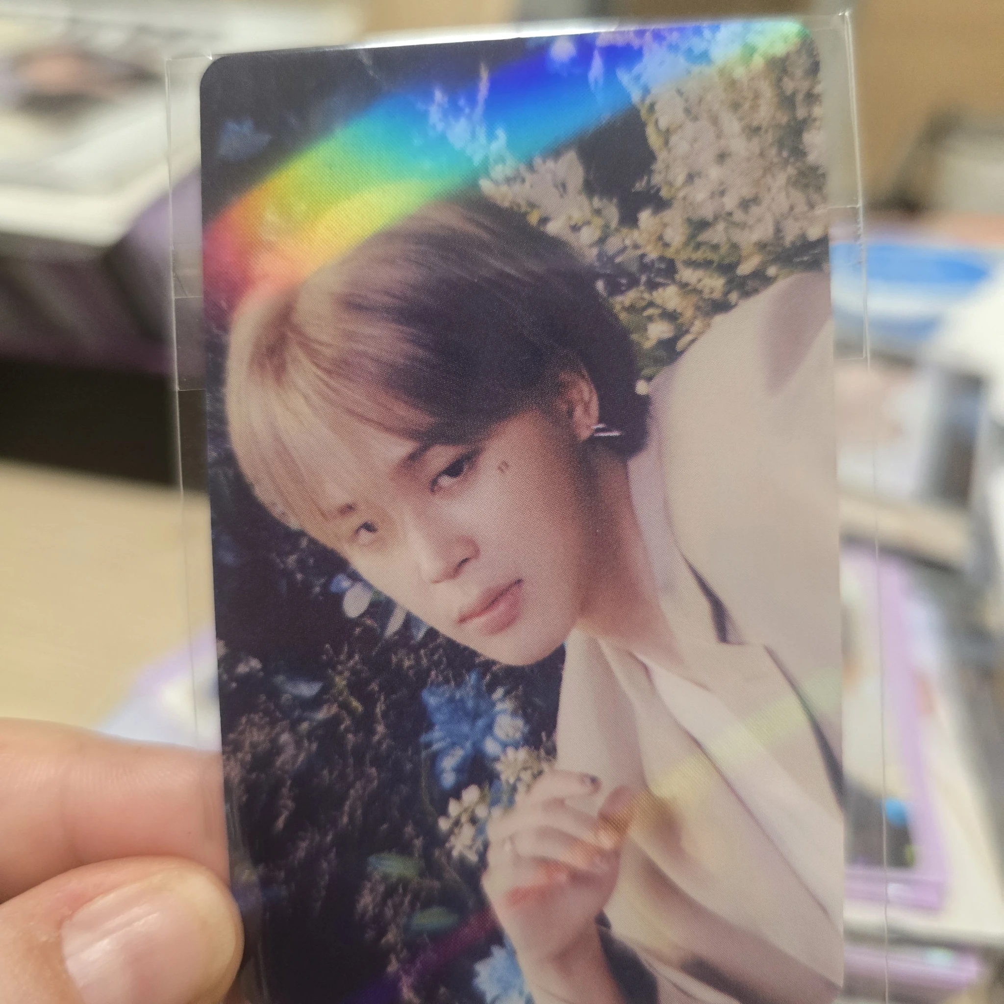 BTS Jimin BTS - Jimin - Muse Album solo album pre-order benefit jpfc hologram listing photo 3