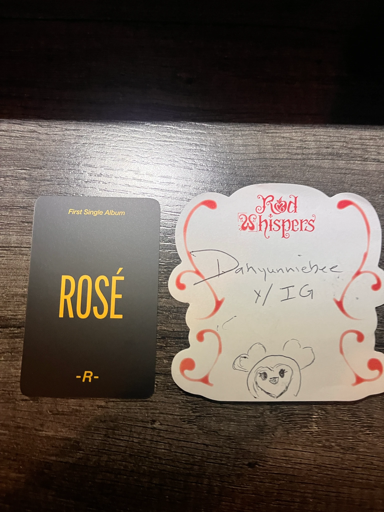 BLACKPINK Rosé BLACKPINK-Rosé-Album-R listing photo 3