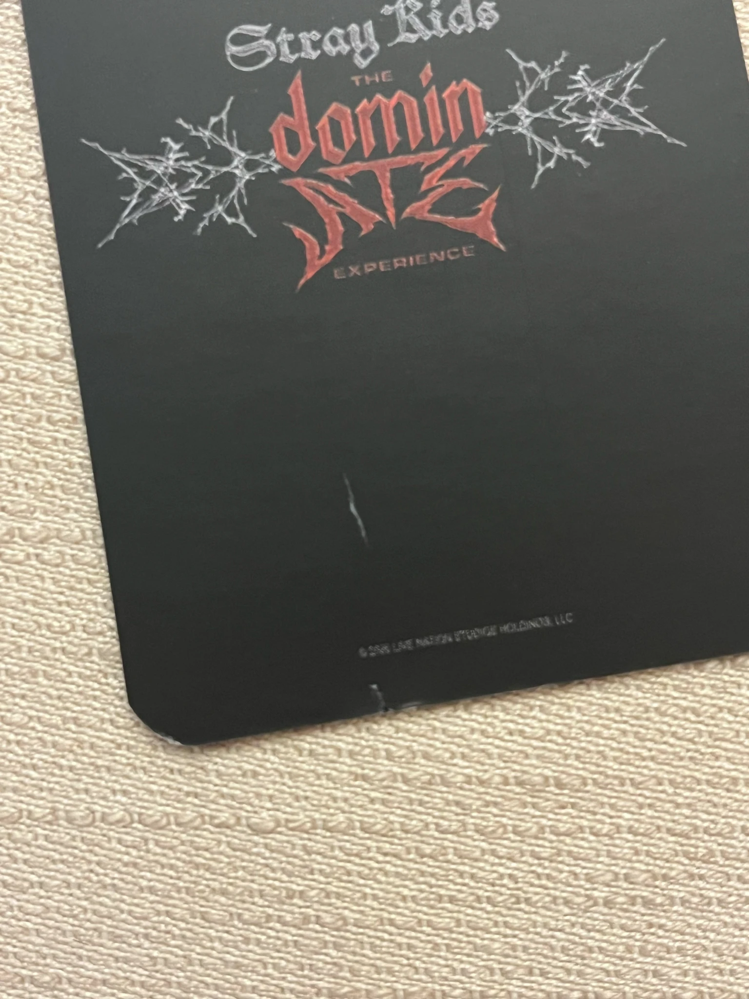 Stray Kids Changbin Stray Kids - Changbin - Stray Kids : The dominATE Experience Event photocard set listing photo 3