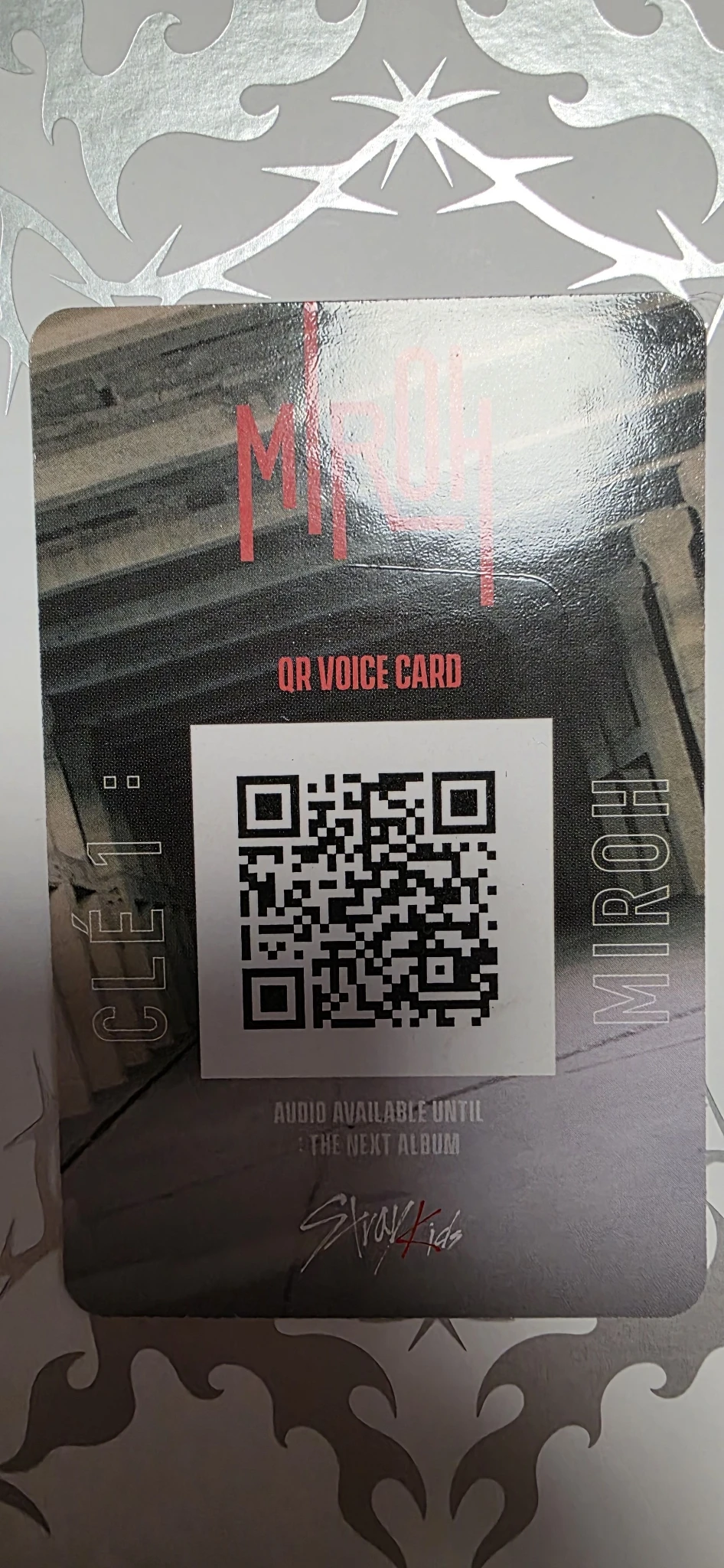 Stray Kids Felix Stray Kids - Felix - Clé 1: Miroh Album album photocard red border ver. listing photo 3