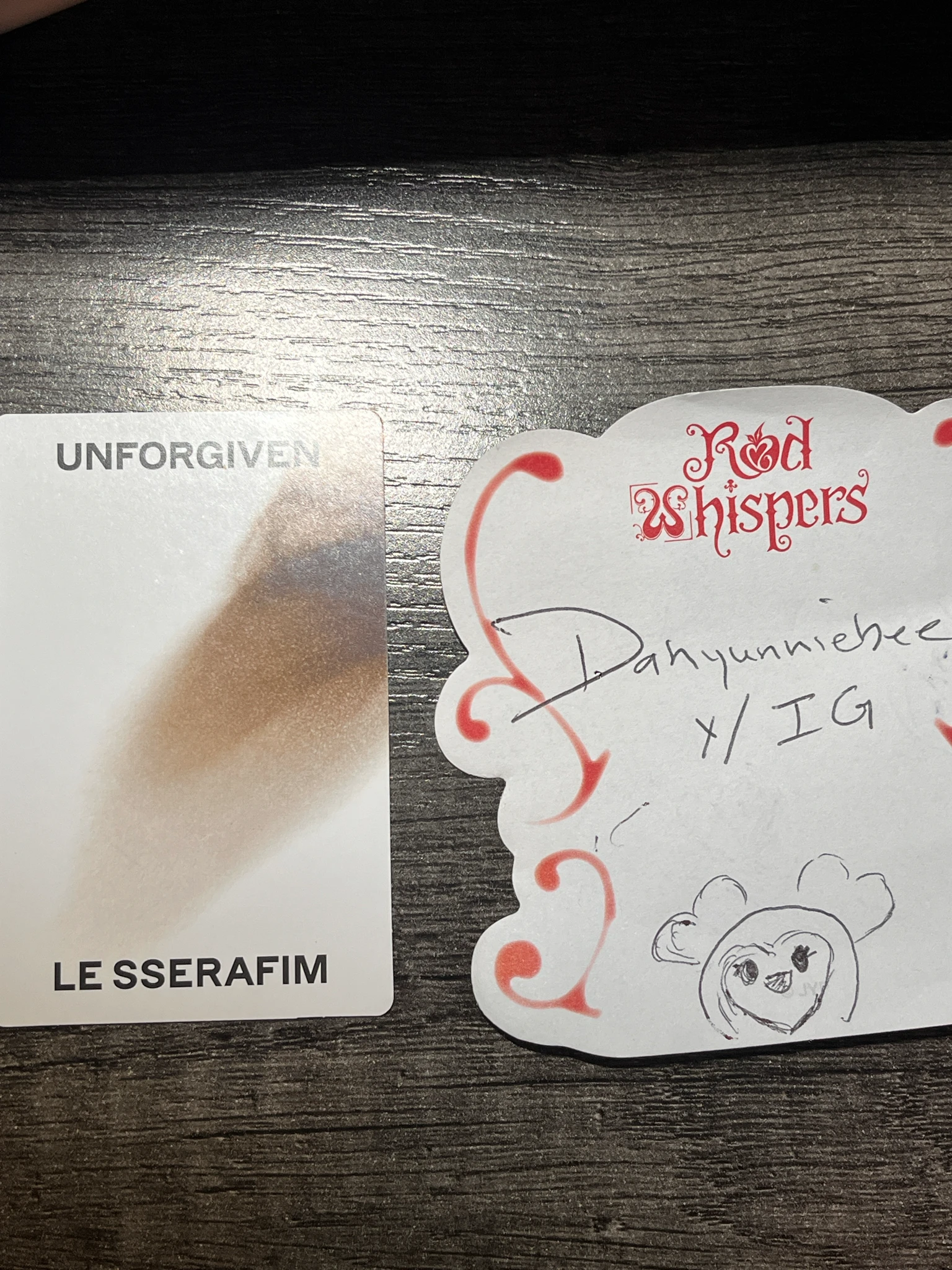 LE SSERAFIM Kazuha LE SSERAFIM - Kazuha - UNFORGIVEN Album target exclusive listing photo 3