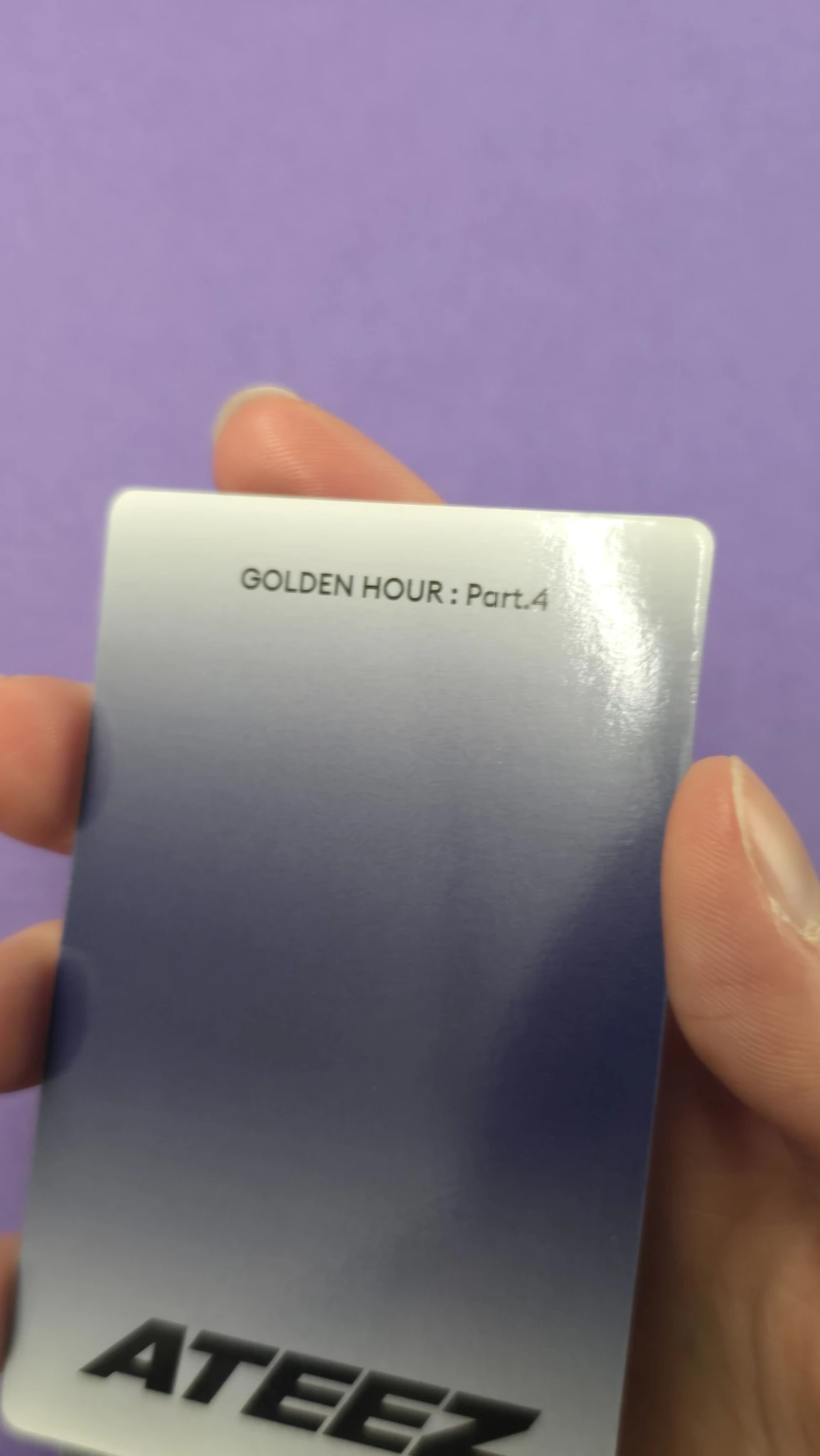 ATEEZ Yunho ATEEZ - Yunho - Golden Hour : Part.4 Album album photocard poca album listing photo 3