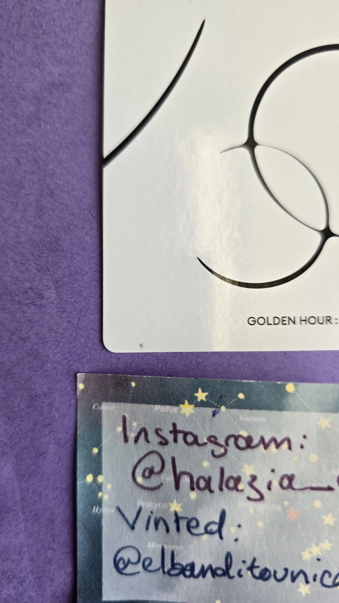 ATEEZ Jongho ATEEZ - Jongho - Golden Hour : Part.4 Album Z version album photocard listing photo 3