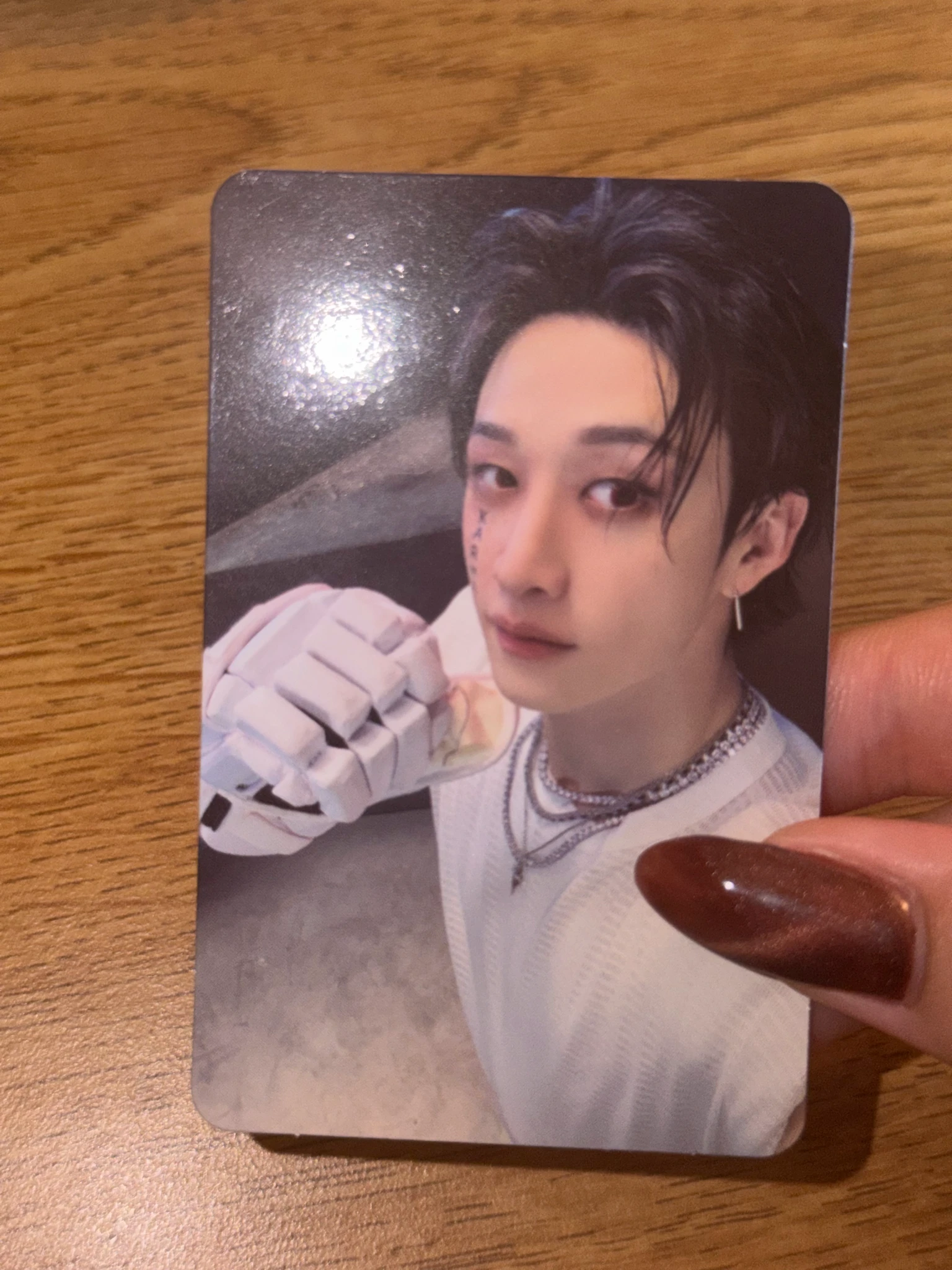 Stray Kids Bang Chan Stray Kids - Bang Chan - KARMA Album Hollow Version double-sided listing photo 3