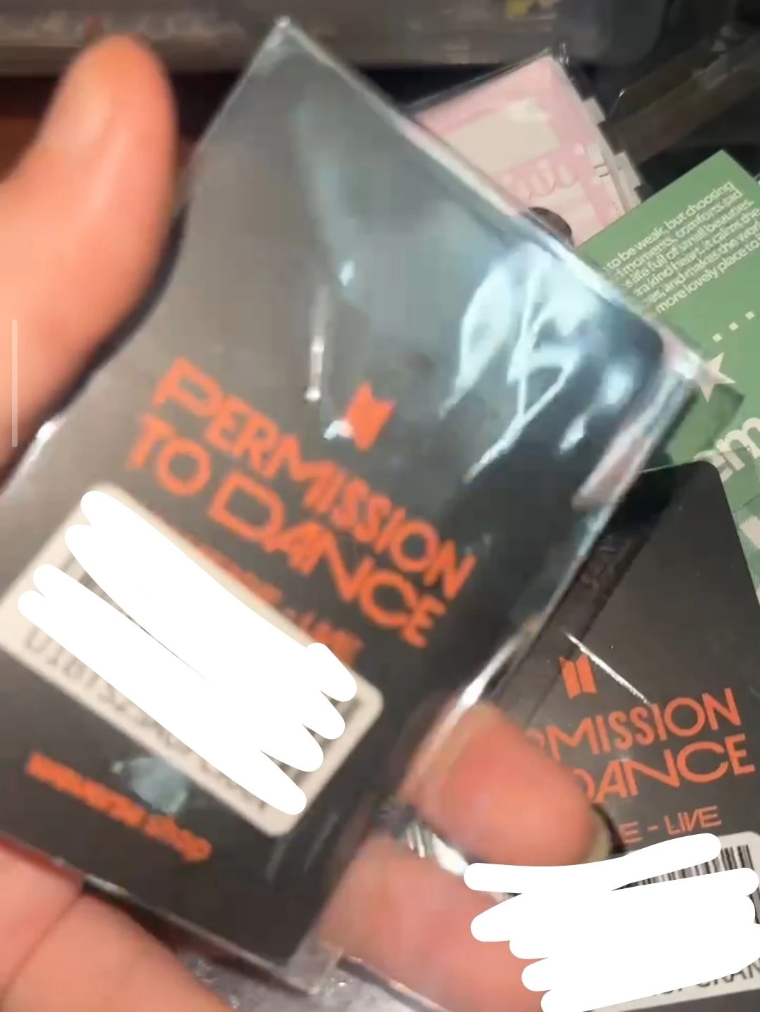 BTS Jungkook BTS-Jungkook-Album-Permission to Dance Live Album listing photo 3