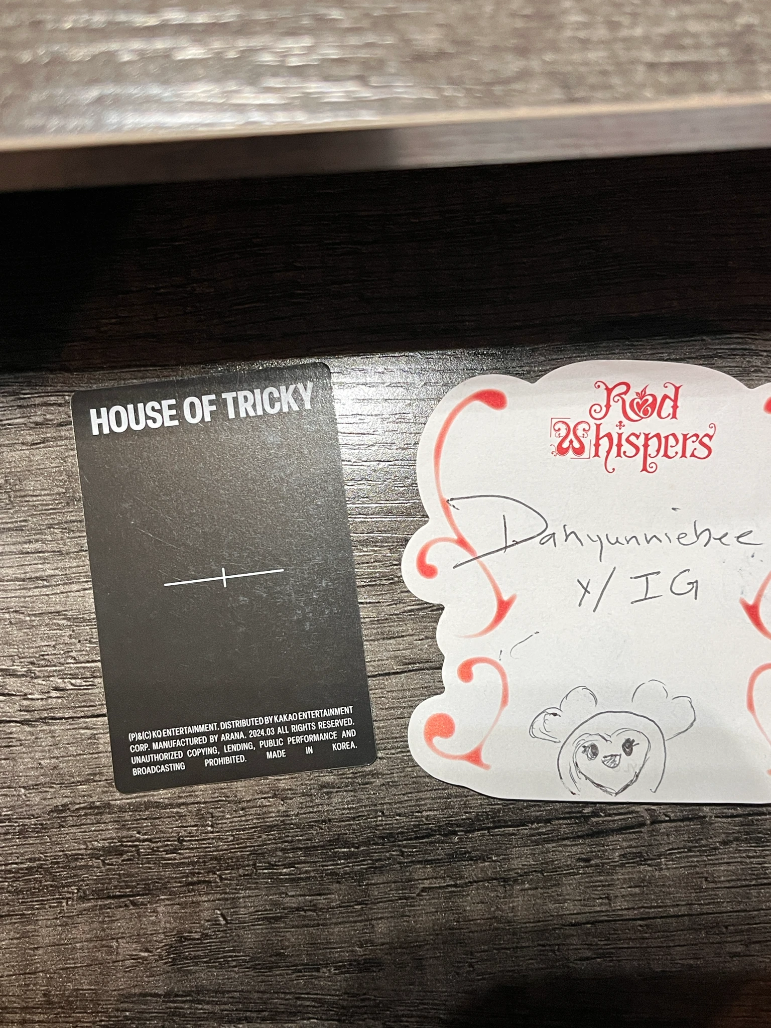 xikers Jinsik Xikers - Jinsik - HOUSE OF TRICKY : Trial And Error Album album photocard listing photo 3