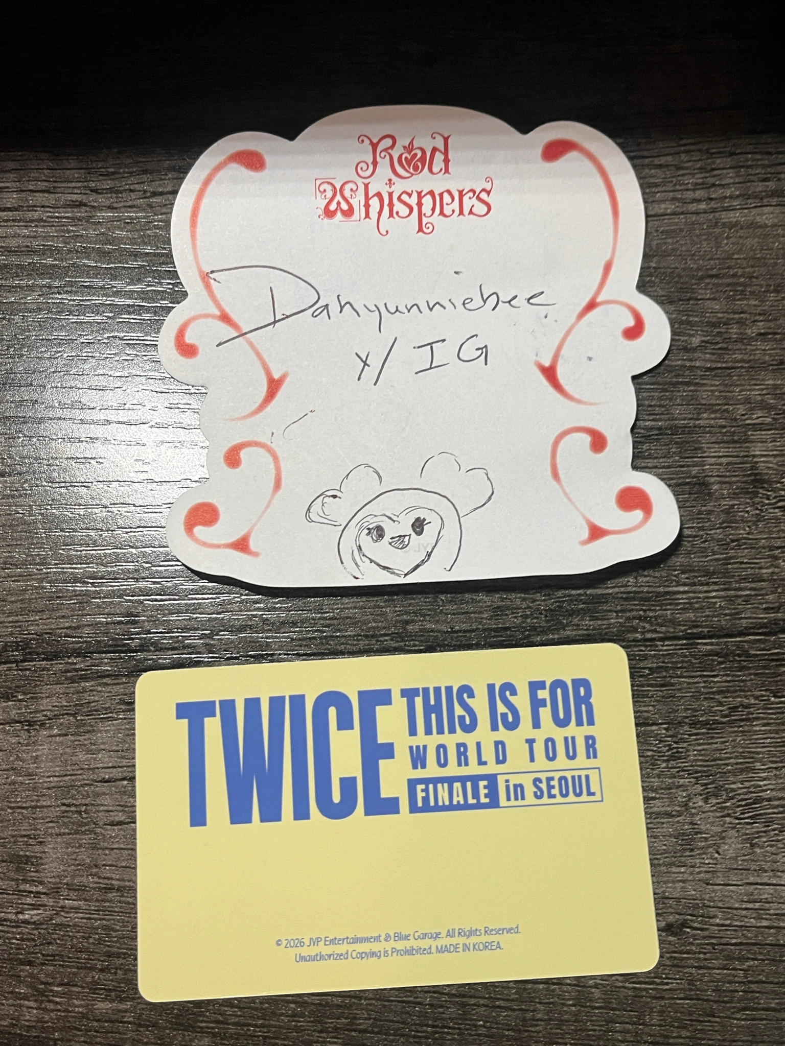 TWICE Tzuyu TWICE - Tzuyu - TWICE 6th World Tour THIS IS FOR Event purchase benefit online finale seoul pop-up listing photo 3