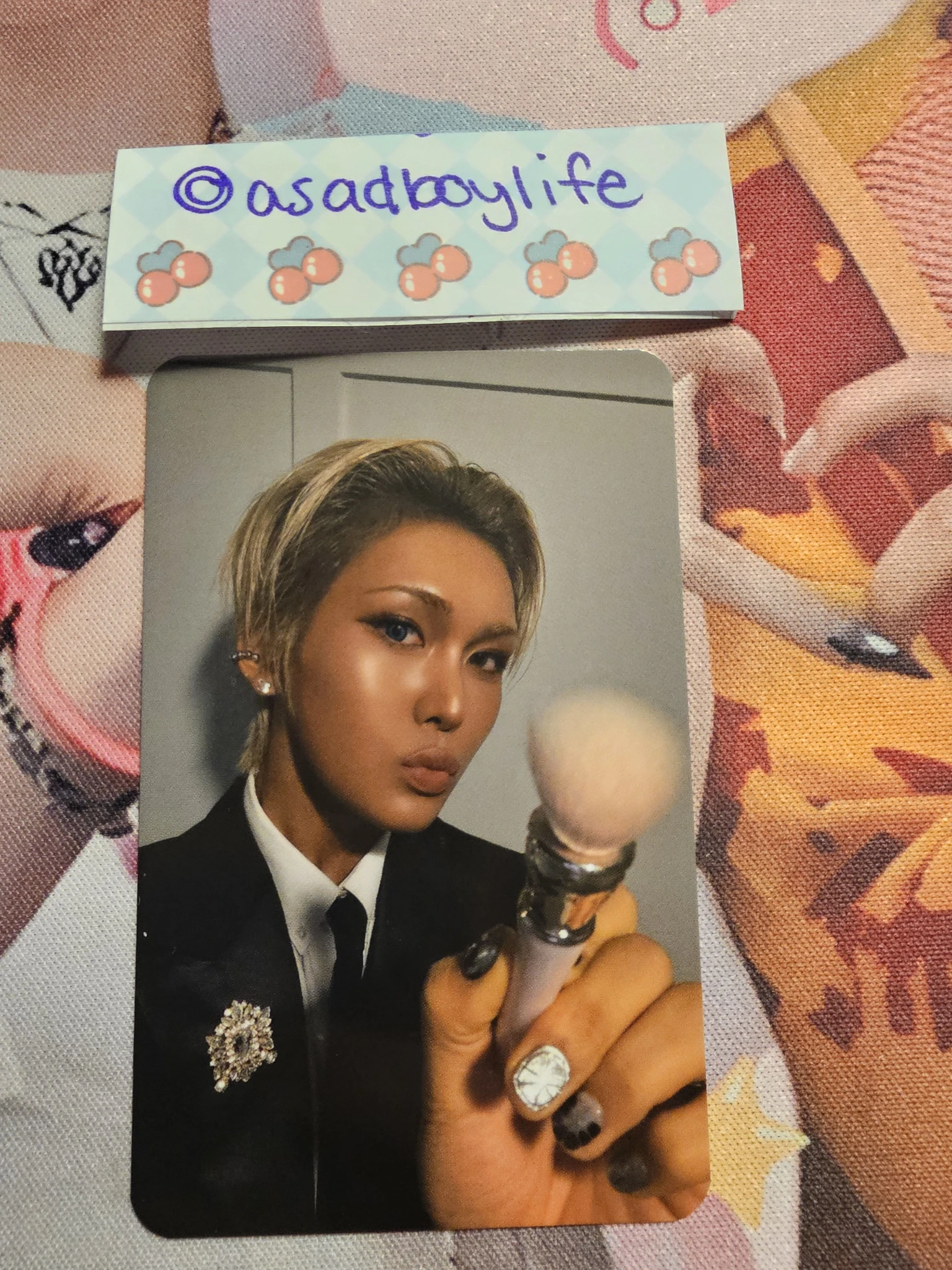 XLOV Hyun XLOV - Hyun - I, God Album kpop nara lucky draw (LD) selfie listing photo 3