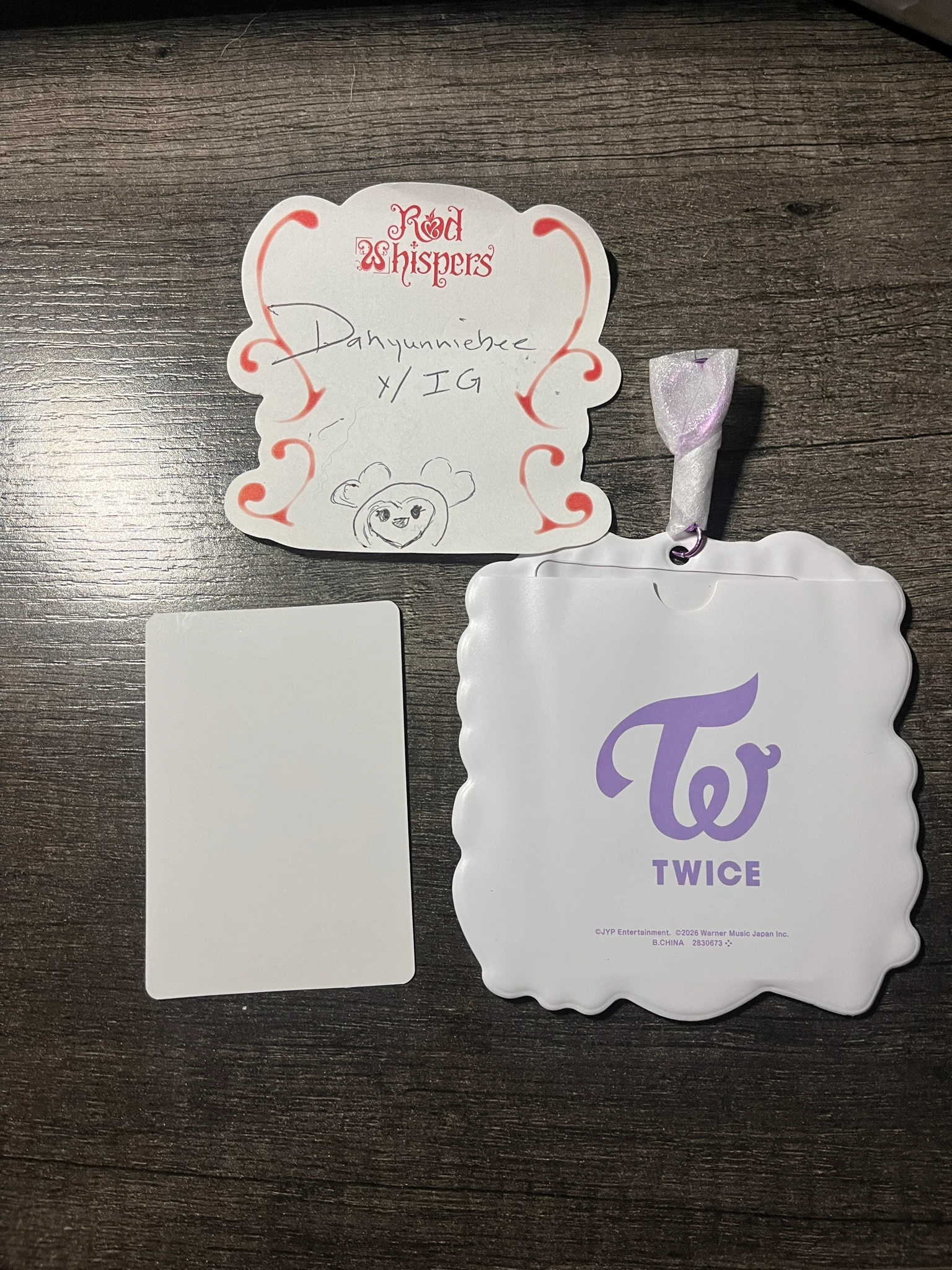 TWICE Sana TWICE - Sana - TWICE Lovelys x BANDAI Card Holder Other photocard holder japan brand collaboration merch photocard listing photo 3
