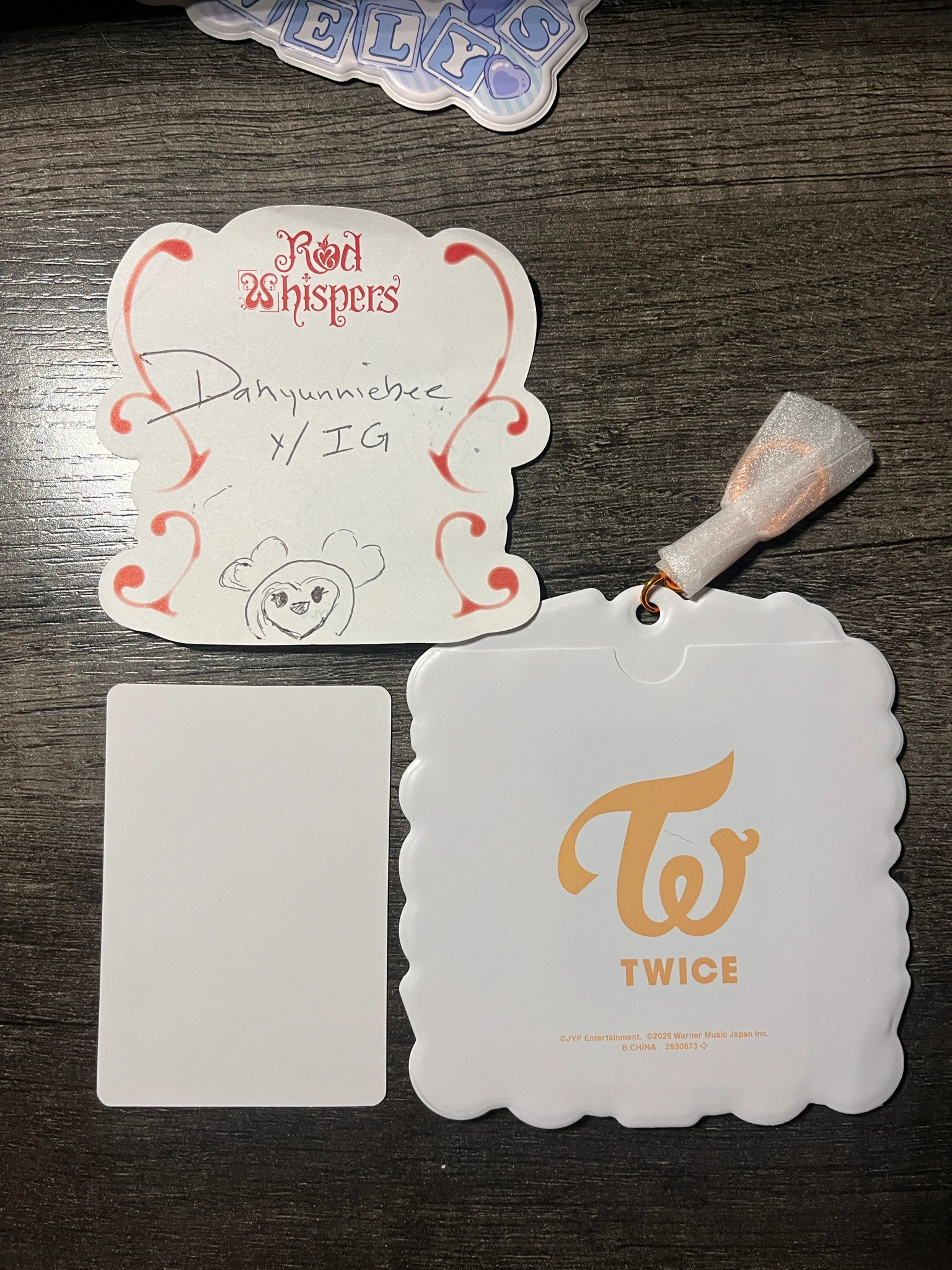 TWICE Jihyo TWICE - Jihyo - TWICE Lovelys x BANDAI Card Holder Other brand collaboration japan merch photocard photocard holder listing photo 3