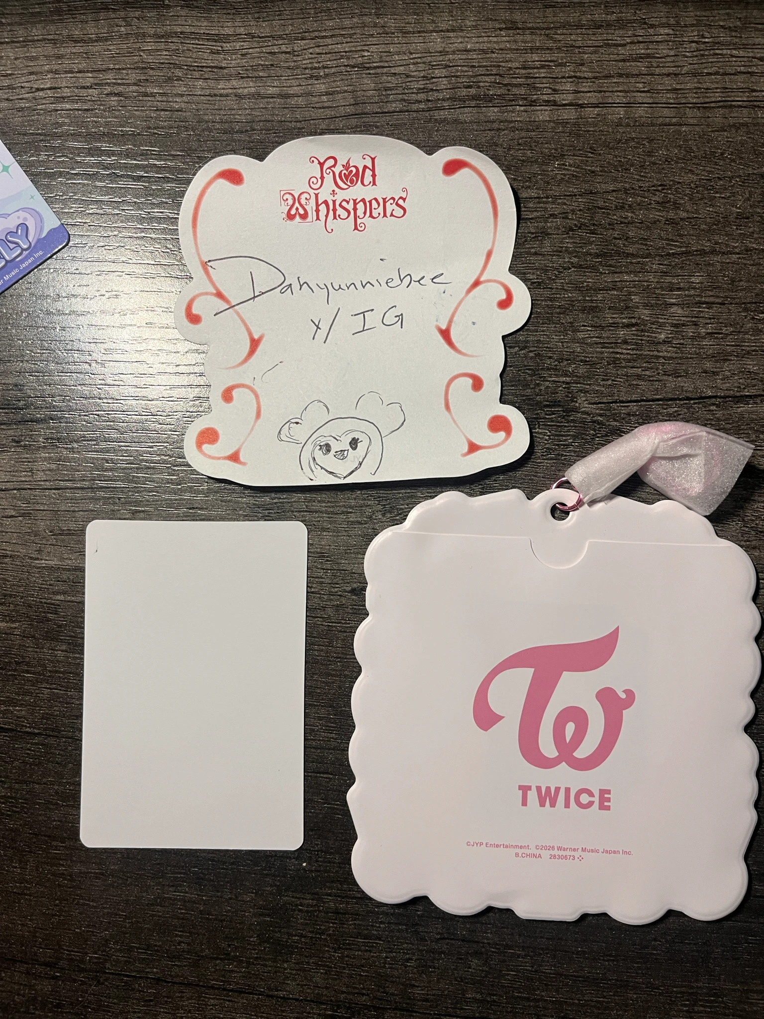 TWICE Momo TWICE - Momo - TWICE Lovelys x BANDAI Card Holder Other japan brand collaboration merch photocard photocard holder listing photo 3