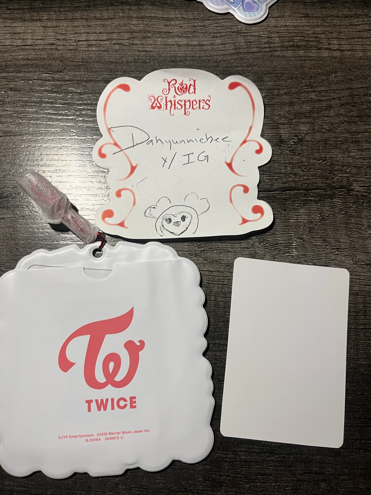 TWICE Chaeyoung TWICE - Chaeyoung - TWICE Lovelys x BANDAI Card Holder Other merch photocard japan photocard holder brand collaboration listing photo 3