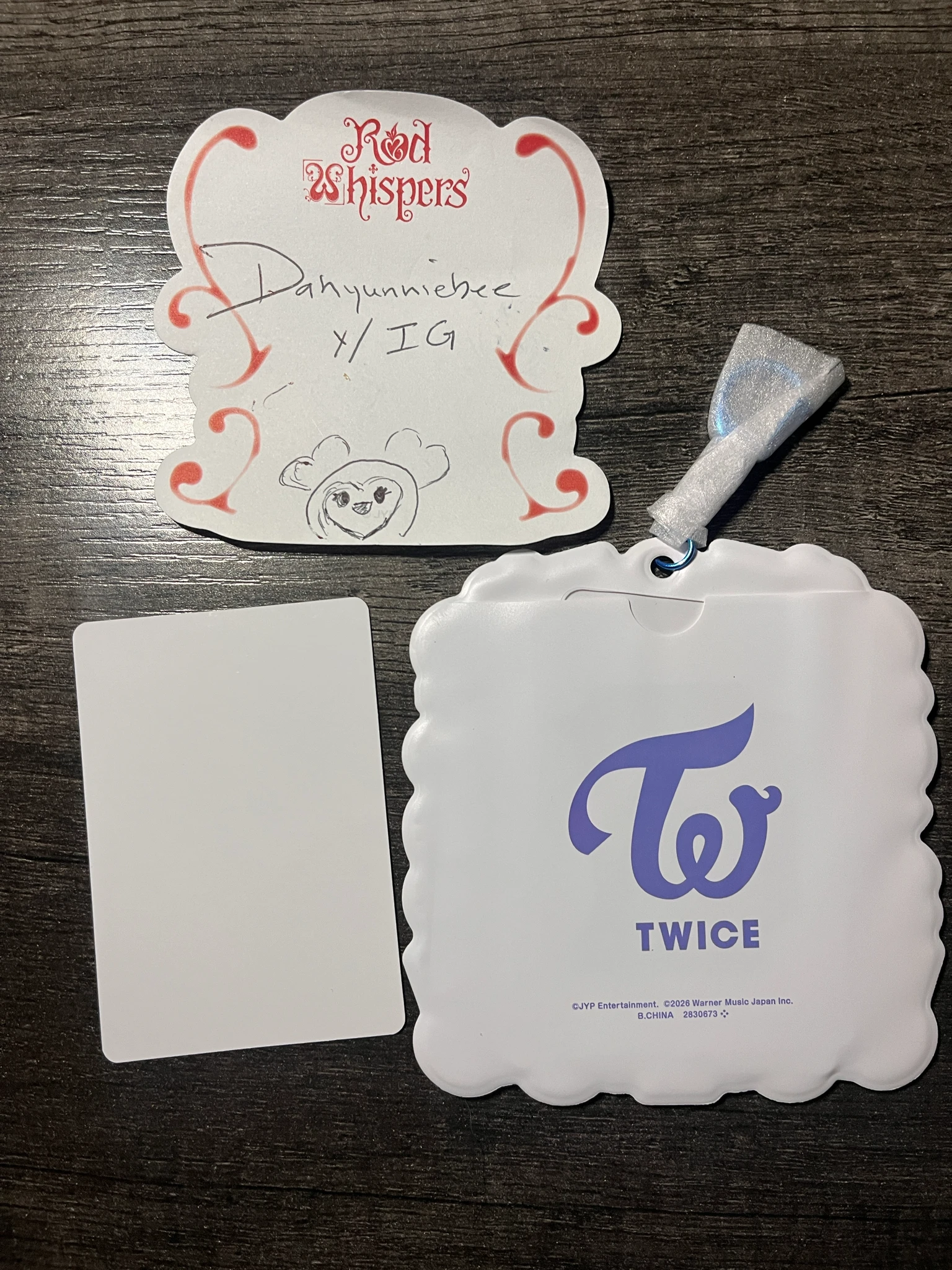 TWICE Tzuyu TWICE - Tzuyu - TWICE Lovelys x BANDAI Card Holder Other japan merch photocard photocard holder brand collaboration listing photo 3