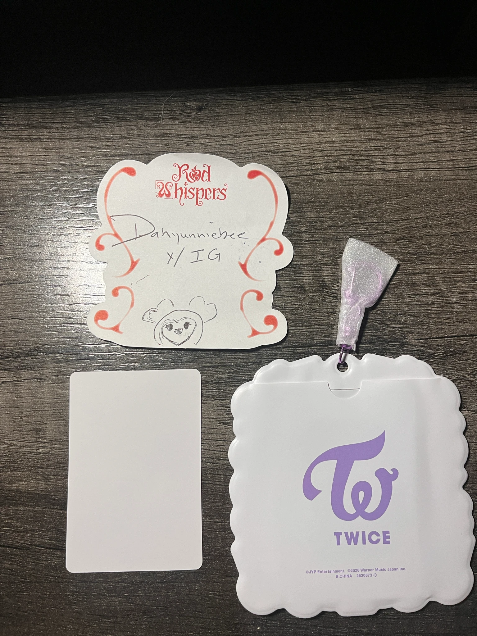 TWICE Sana TWICE - Sana - TWICE Lovelys x BANDAI Card Holder Other merch photocard japan photocard holder listing photo 3