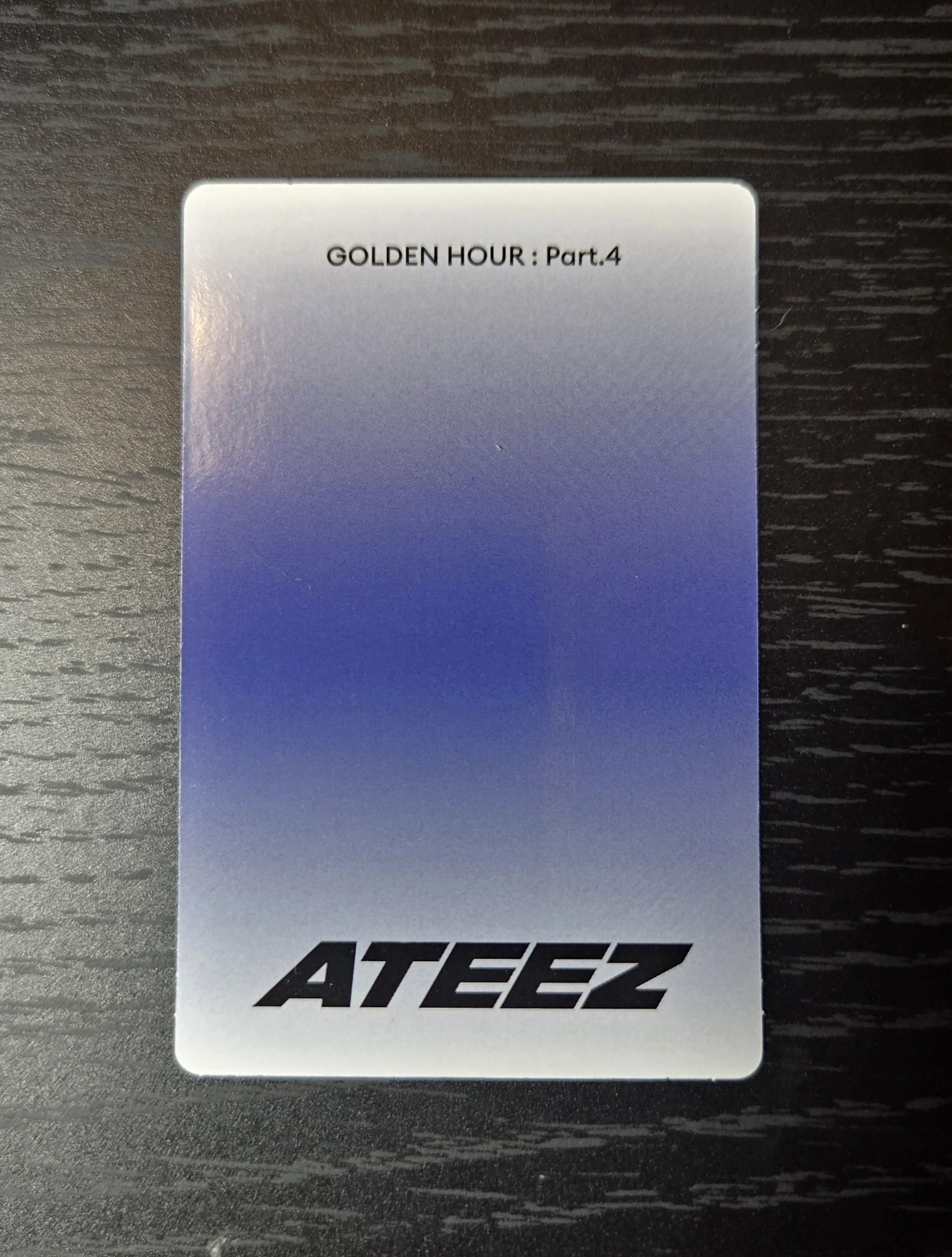 ATEEZ Jongho ATEEZ - Jongho - Golden Hour : Part.4 Album poca album A version listing photo 3