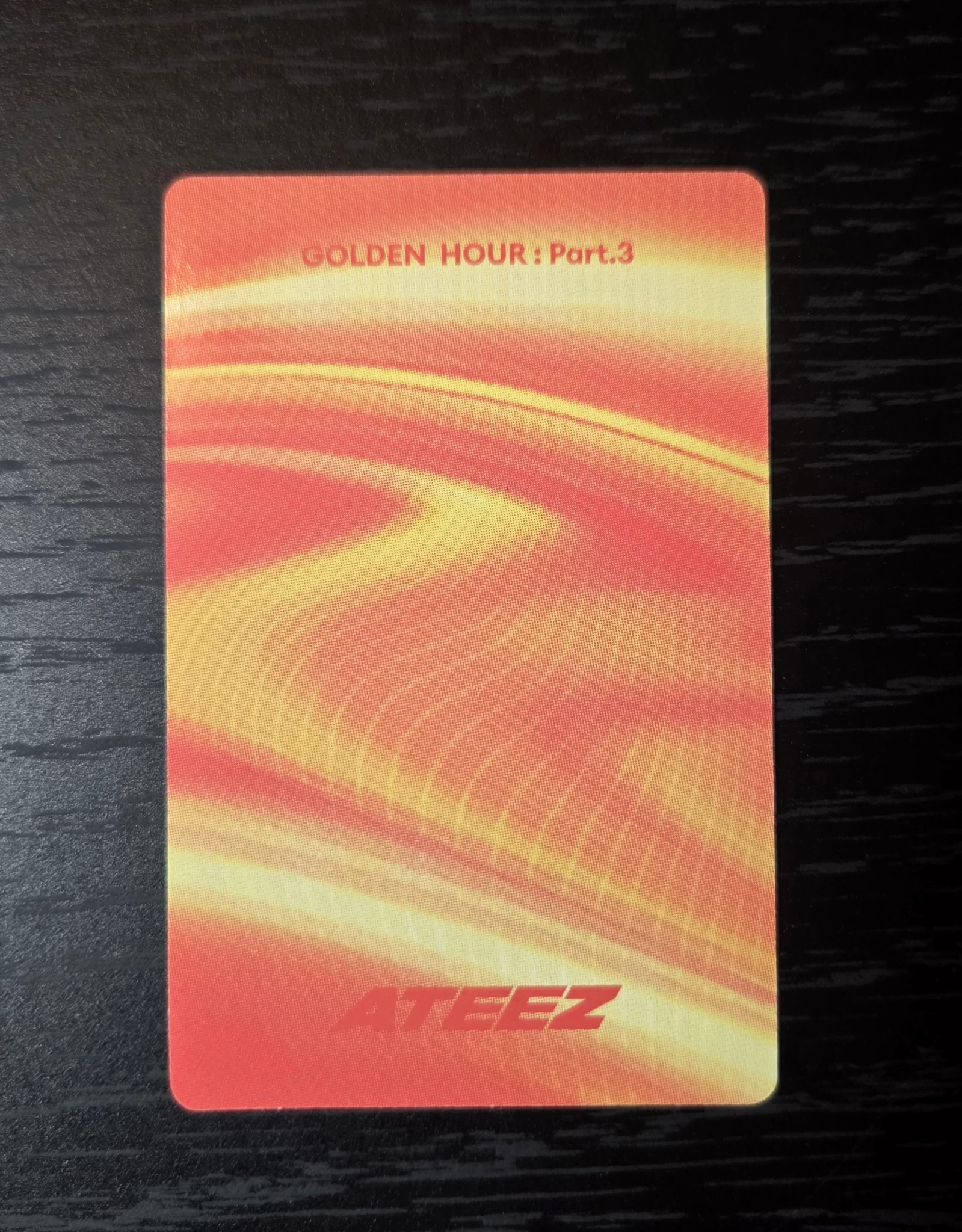 ATEEZ Jongho ATEEZ - Jongho - Golden Hour : Part.3 Album album photocard poca album image card version 1 listing photo 3