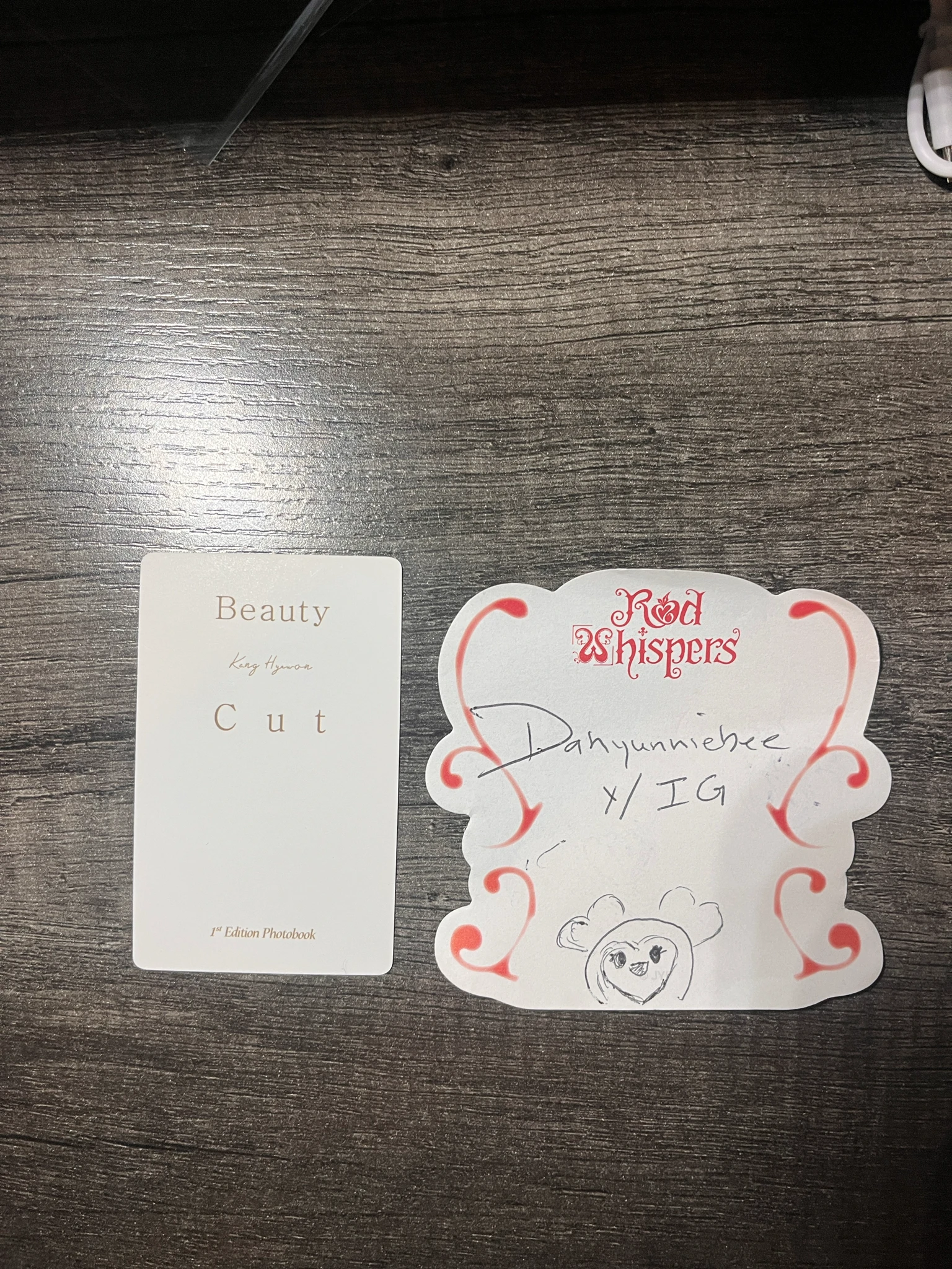 Kang Hyewon Hyewon Kang Hyewon - Hyewon - 1st PHOTOBOOK - Beauty Cut Other pob (pre-order benefit) apple music listing photo 3