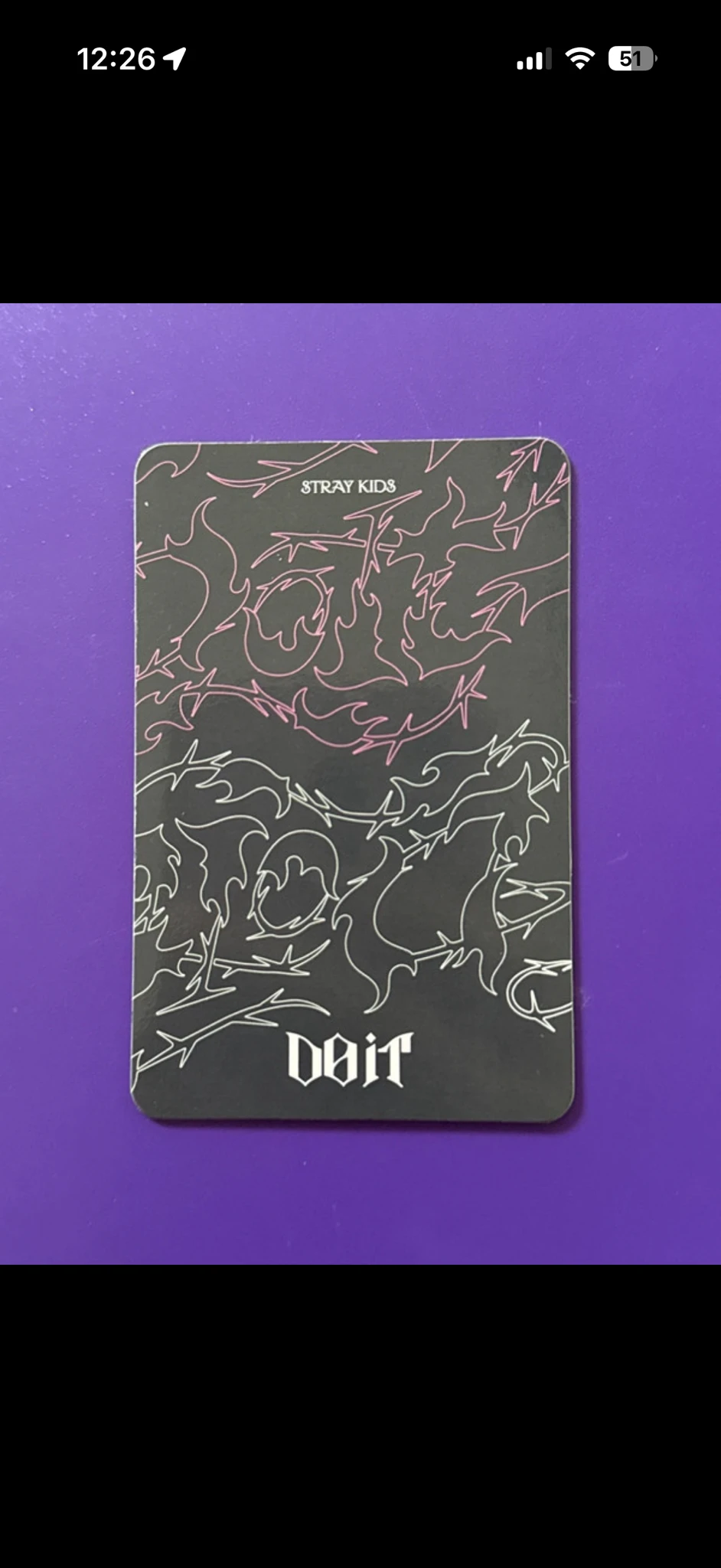 Stray Kids Changbin Stray Kids - Changbin - Do It Album album photocard it version lenticular listing photo 3