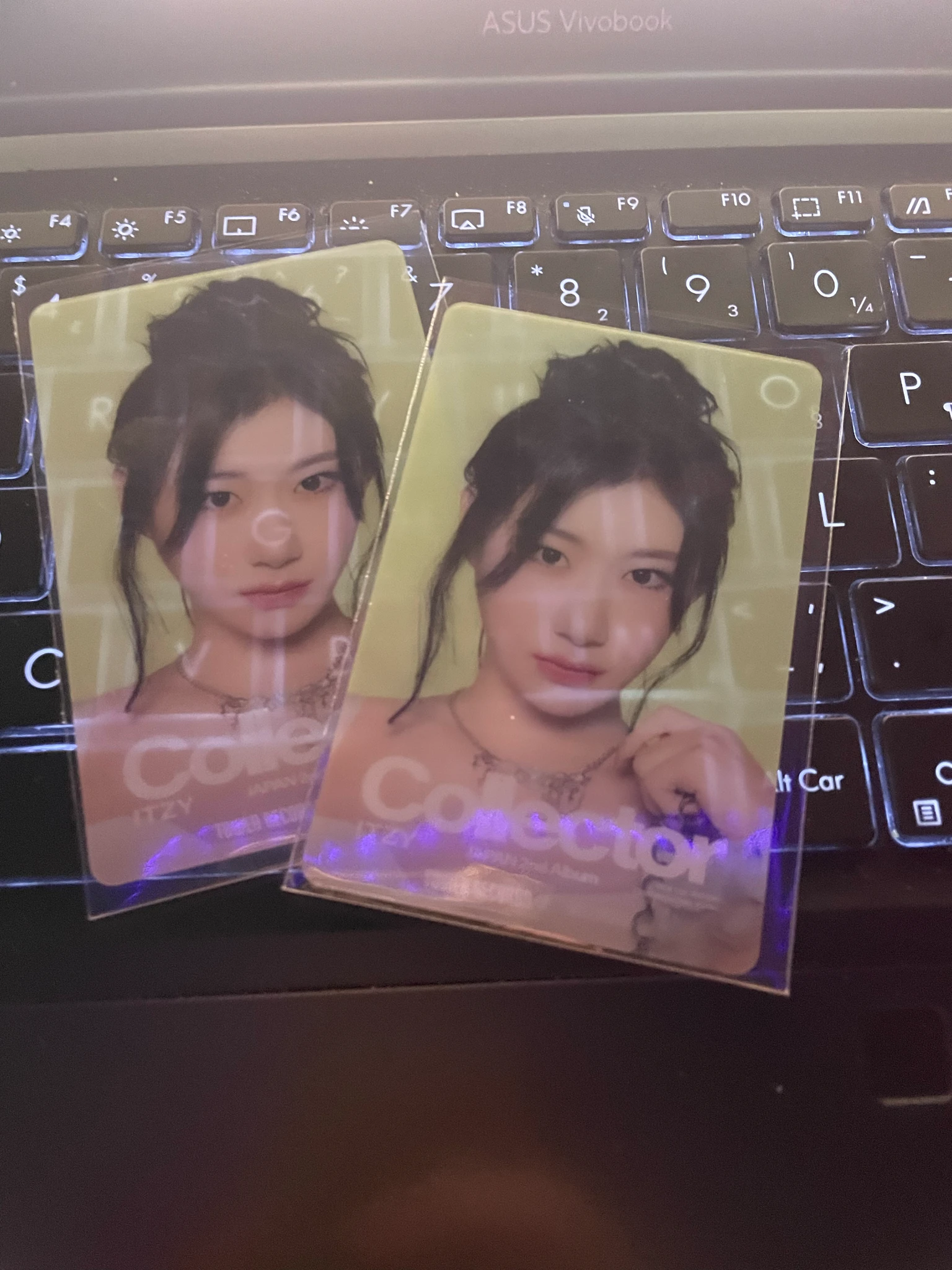 ITZY Chaeryeong ITZY - Chaeryeong - Collector Album pob (pre-order benefit) japanese album tower records transparent non-selfie concept photocard listing photo 3