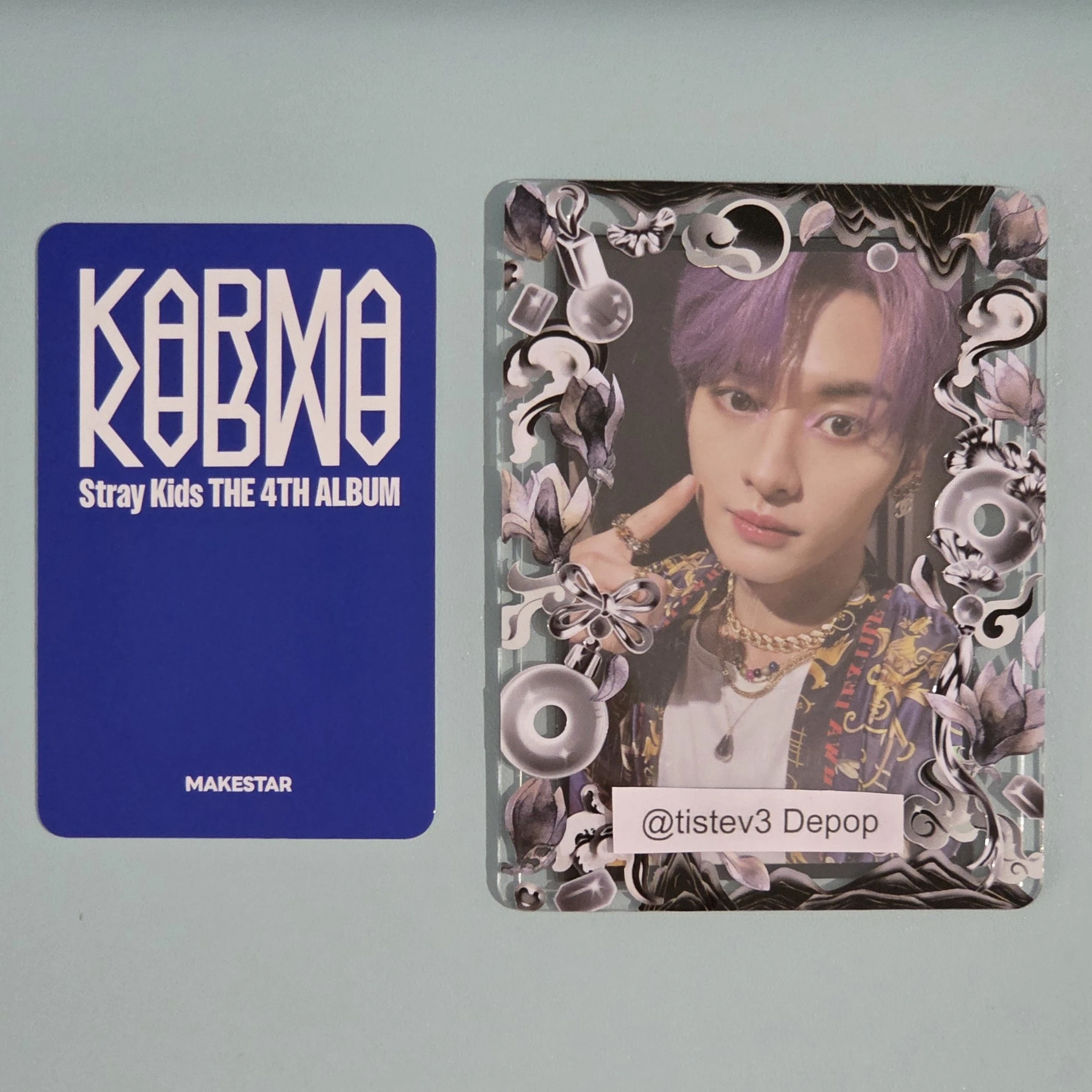 Stray Kids Seungmin Stray Kids - Seungmin - KARMA Album pre-order benefit makestar listing photo 3