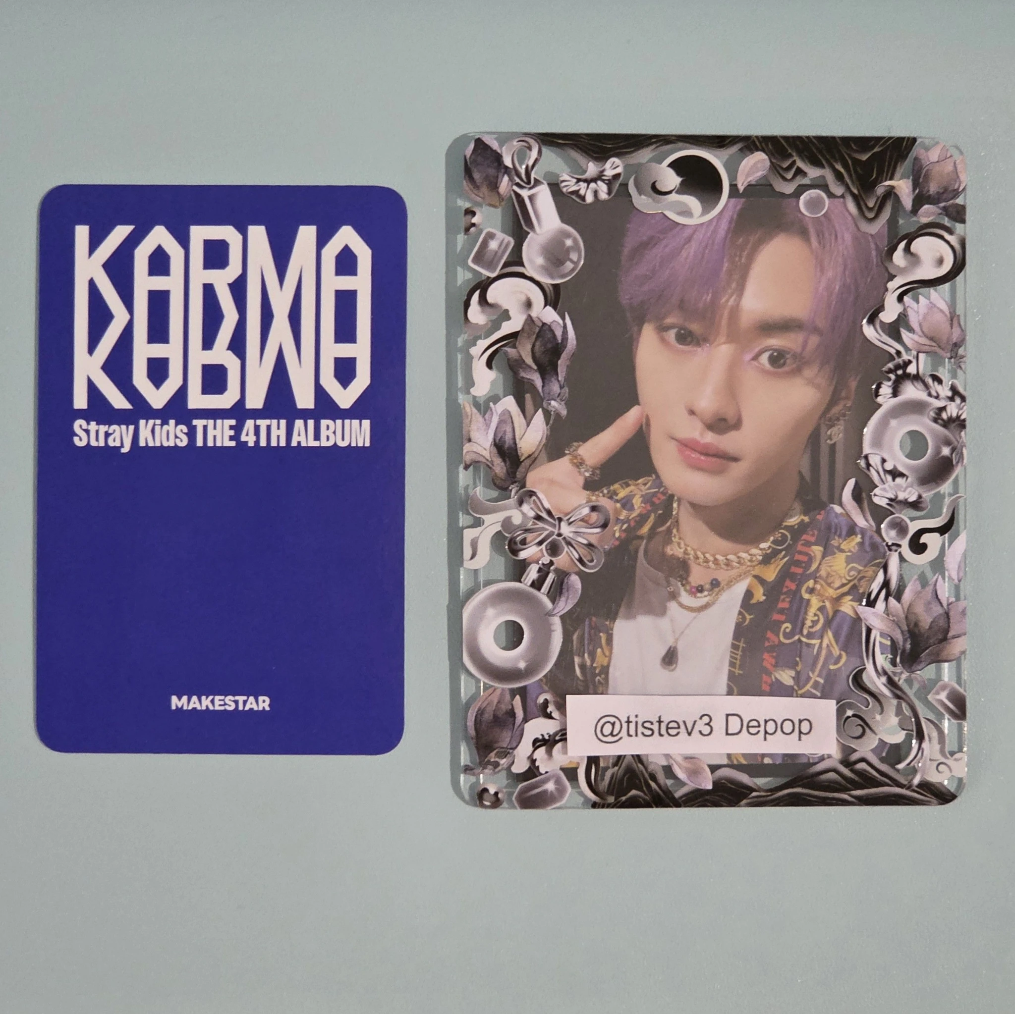 Stray Kids Lee Know Stray Kids - Lee Know - KARMA Album pre-order benefit makestar listing photo 3