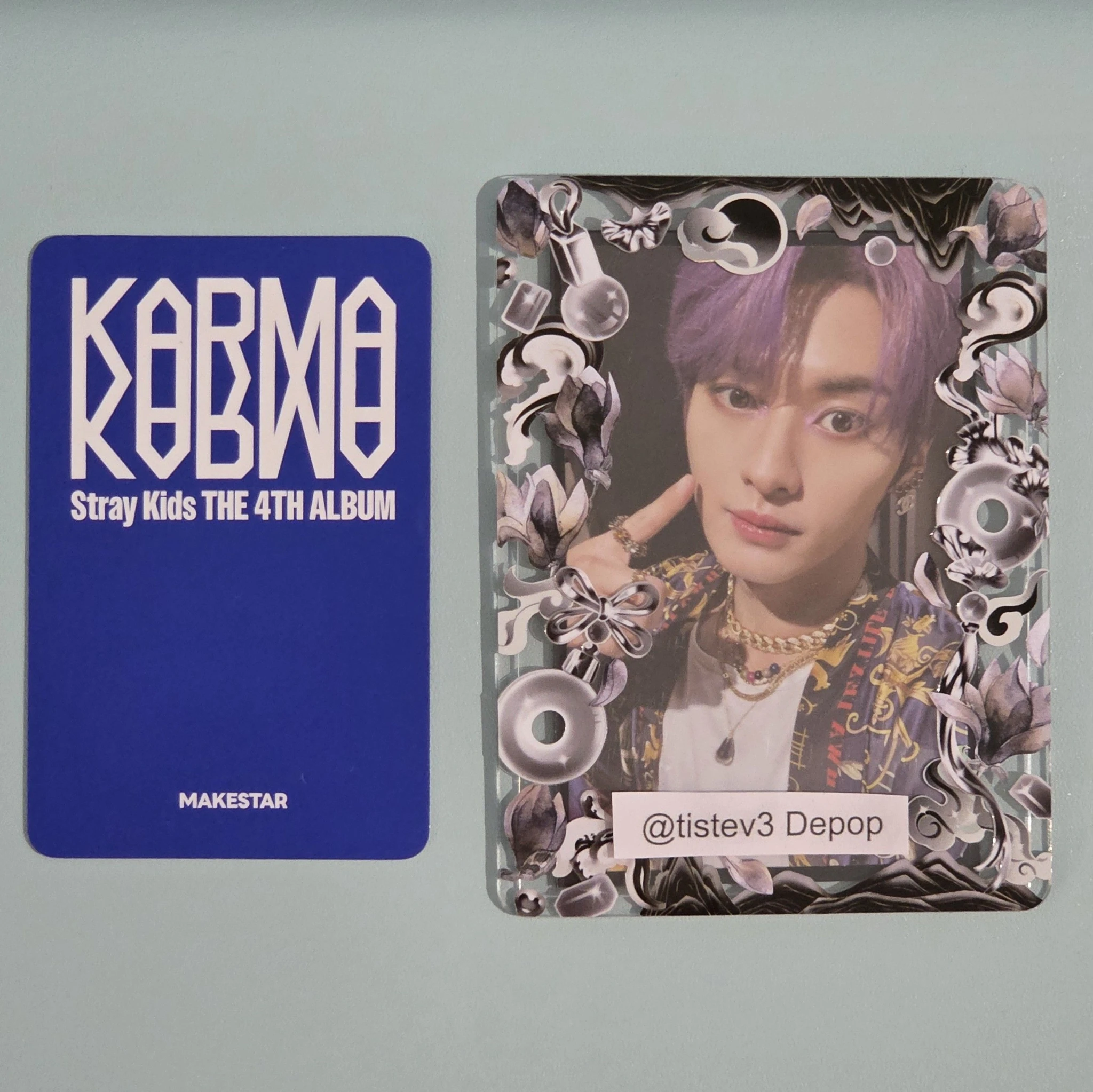 Stray Kids HAN Stray Kids - HAN - KARMA Album pre-order benefit makestar listing photo 3