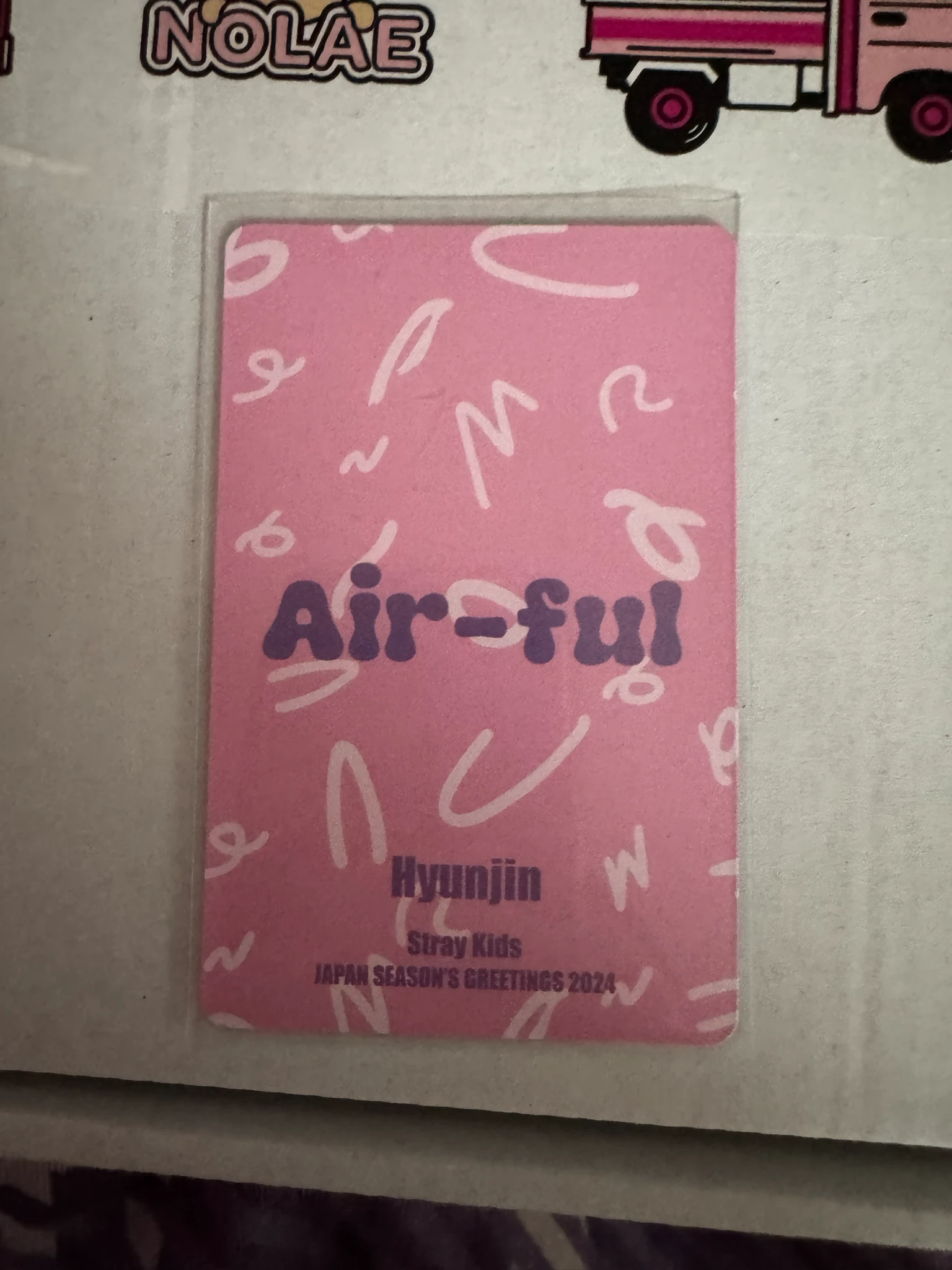 Stray Kids Hyunjin Stray Kids - Hyunjin - 2024 Season's Greetings - Air-ful Other lenticular season's greetings listing photo 3