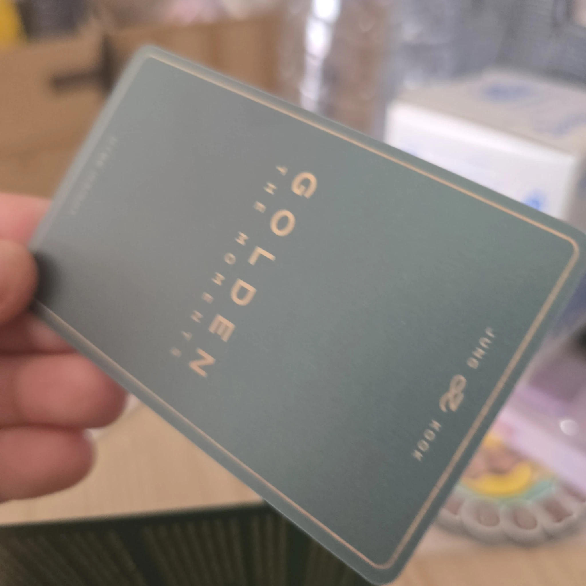BTS Jungkook BTS - Jungkook - GOLDEN: The Moments Event photo ticket type b chile listing photo 3