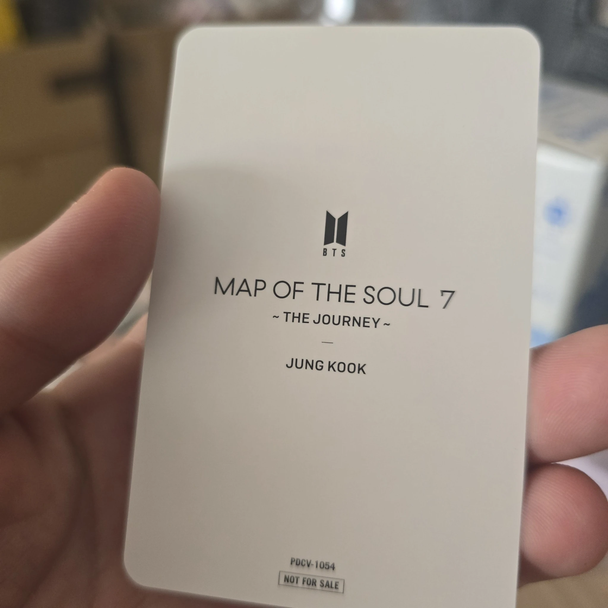 BTS Jungkook BTS - Jungkook - Map of the Soul: 7 ~ The Journey ~ Album album photocard first press only listing photo 3