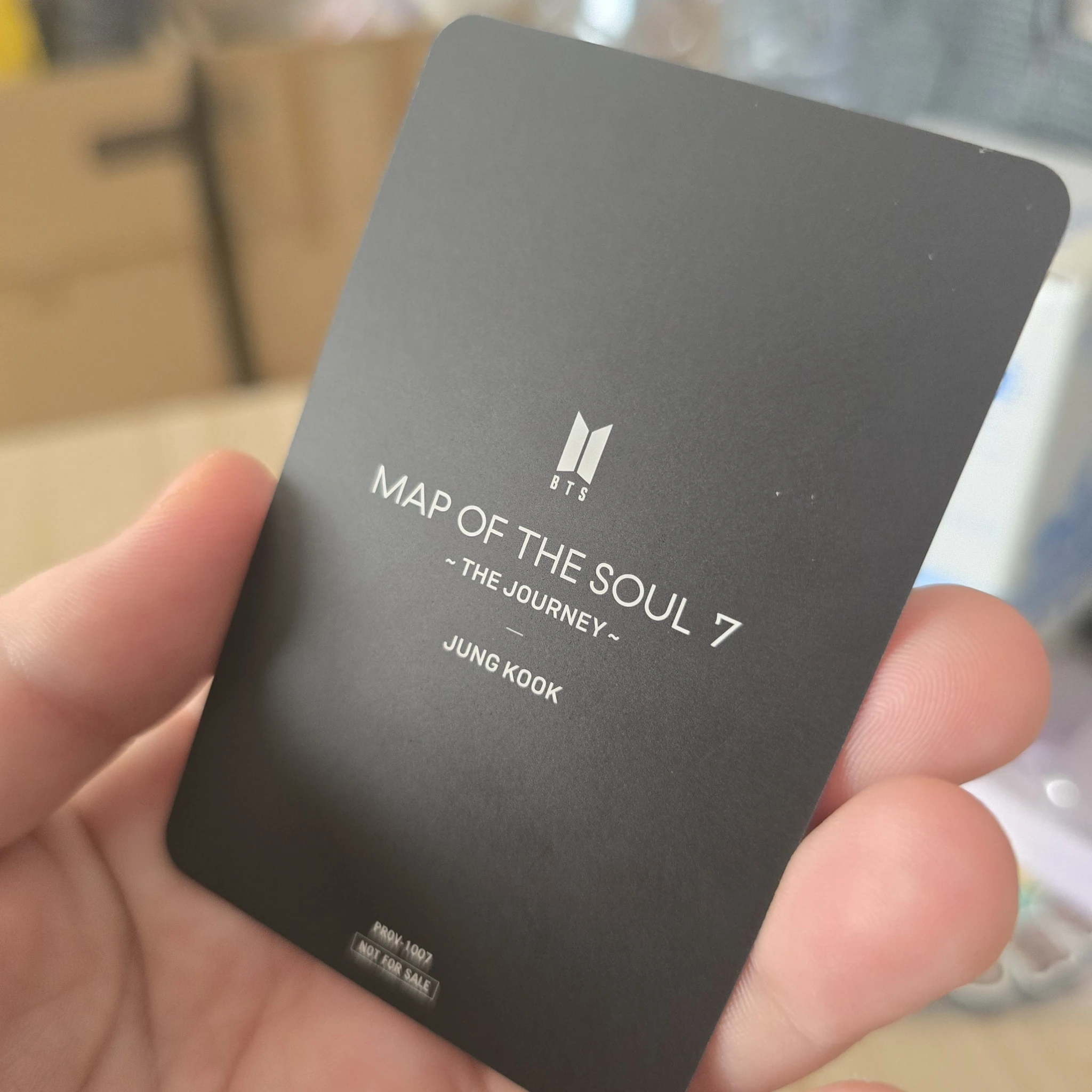 BTS Jungkook BTS - Jungkook - Map of the Soul: 7 ~ The Journey ~ Album album photocard first press only jpfc ver. listing photo 3