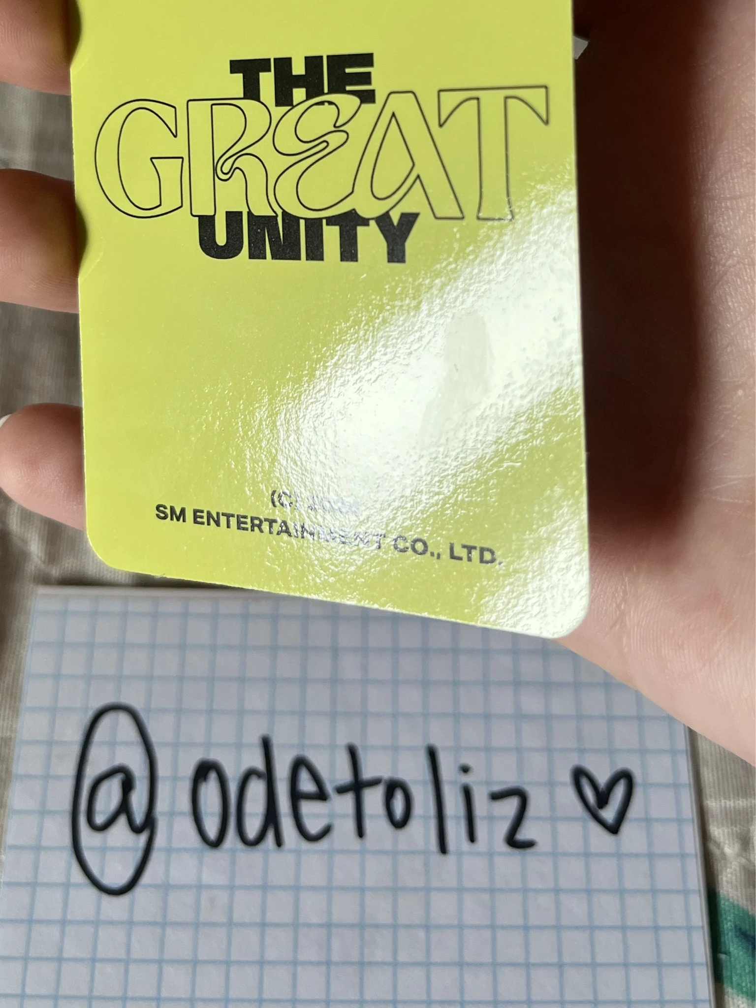 NCT 127 Yuta NCT 127 - Yuta - Neo City: The UNITY (3rd NCT127 Tour) Event photocard set B version listing photo 3