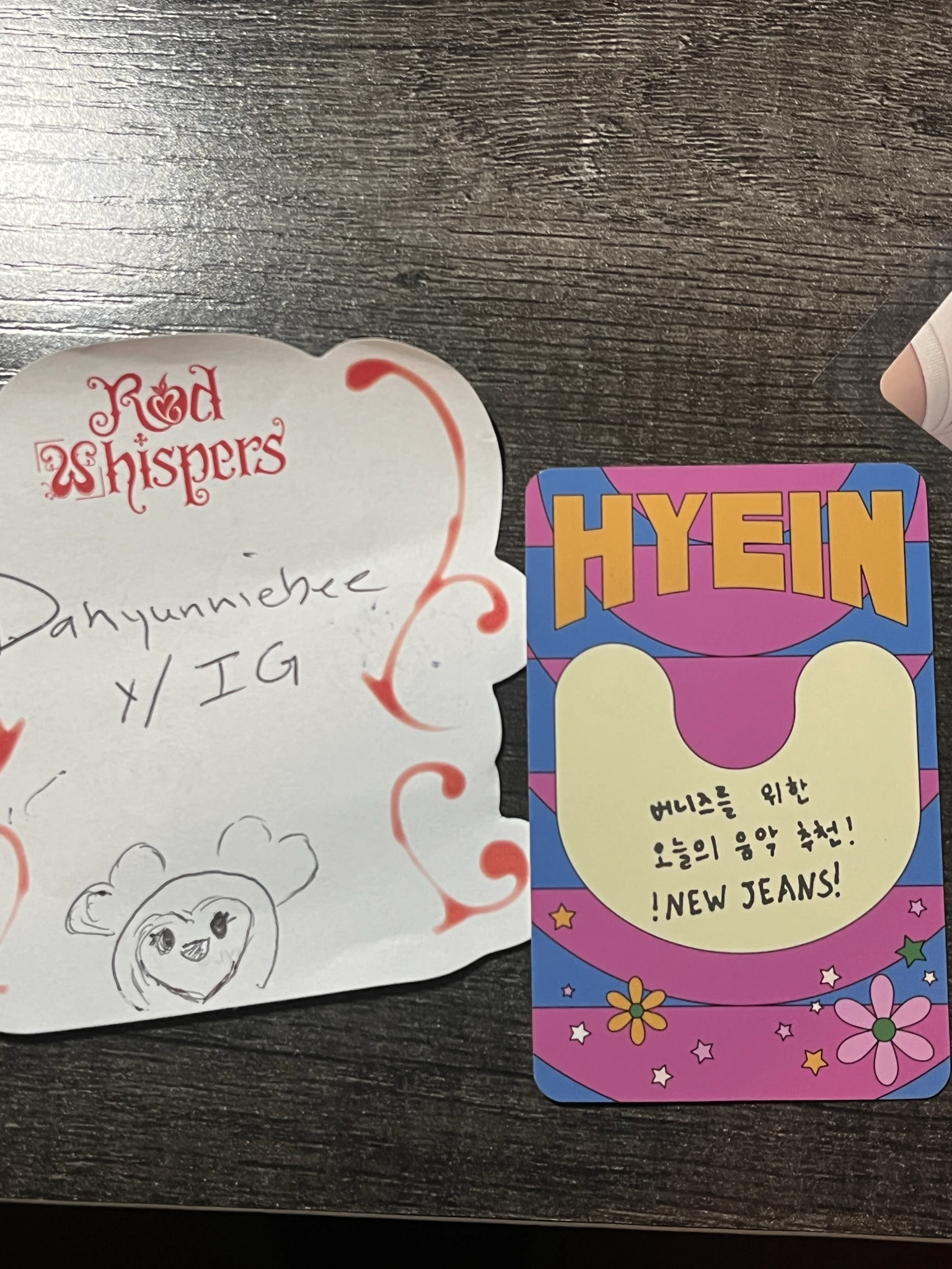 NewJeans Hyein NewJeans - Hyein - Get Up Album album photocard powerpuff girls x nj box listing photo 3