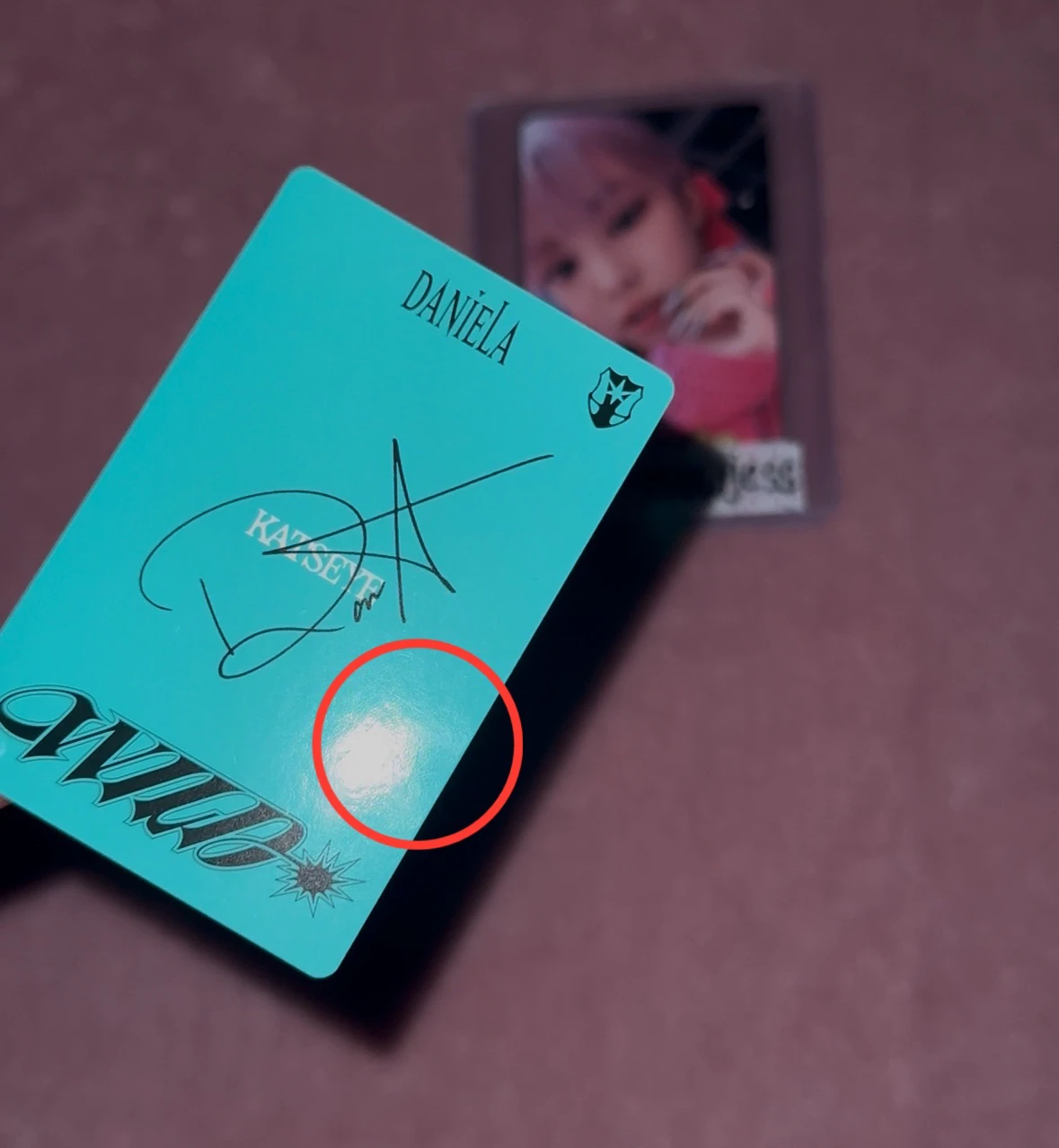 KATSEYE Daniela KATSEYE - Daniela - WILD Album wild world version album photocard listing photo 3