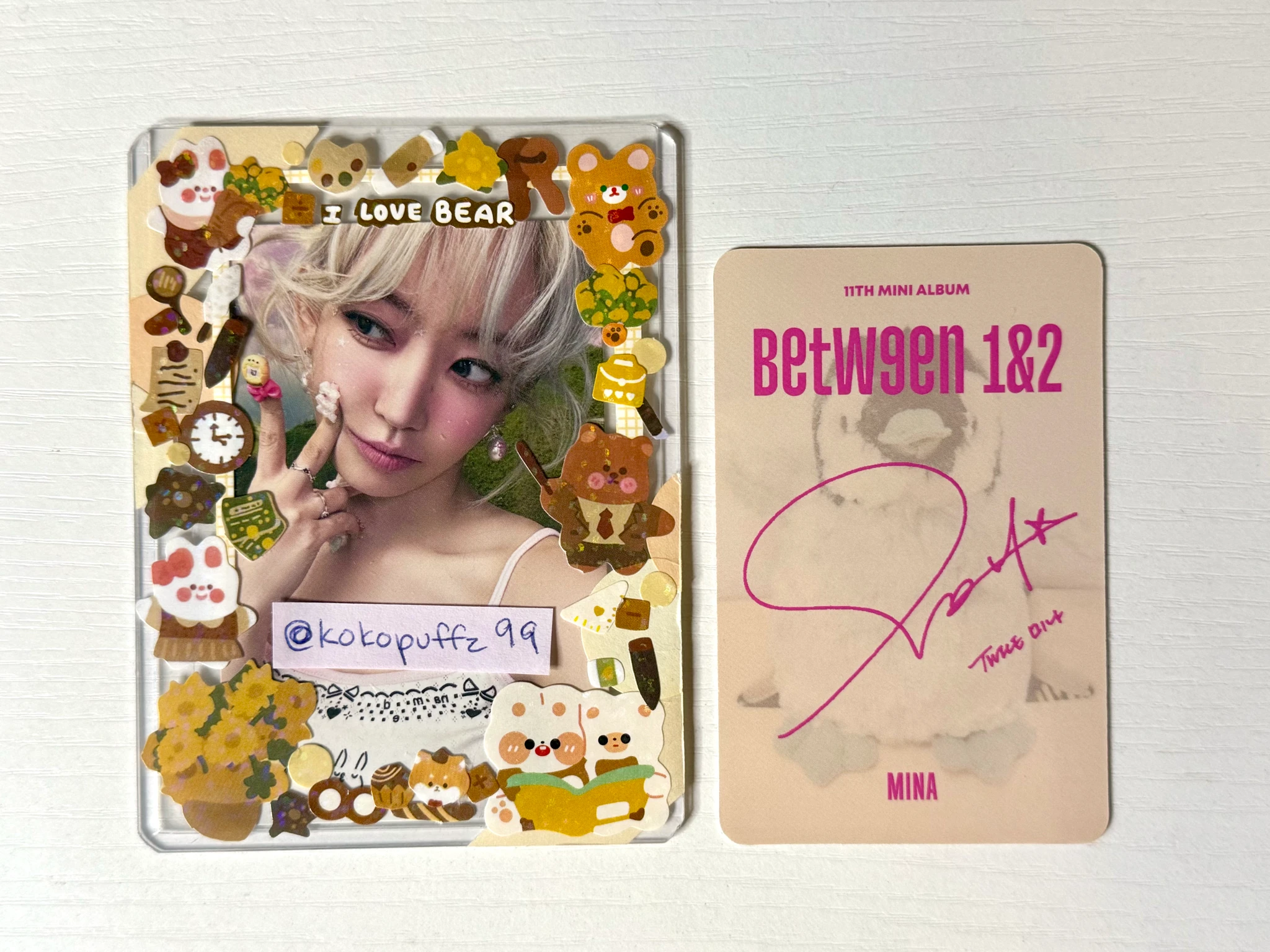 TWICE Mina TWICE-Mina-Album-BETWEEN 1&2 listing photo 3