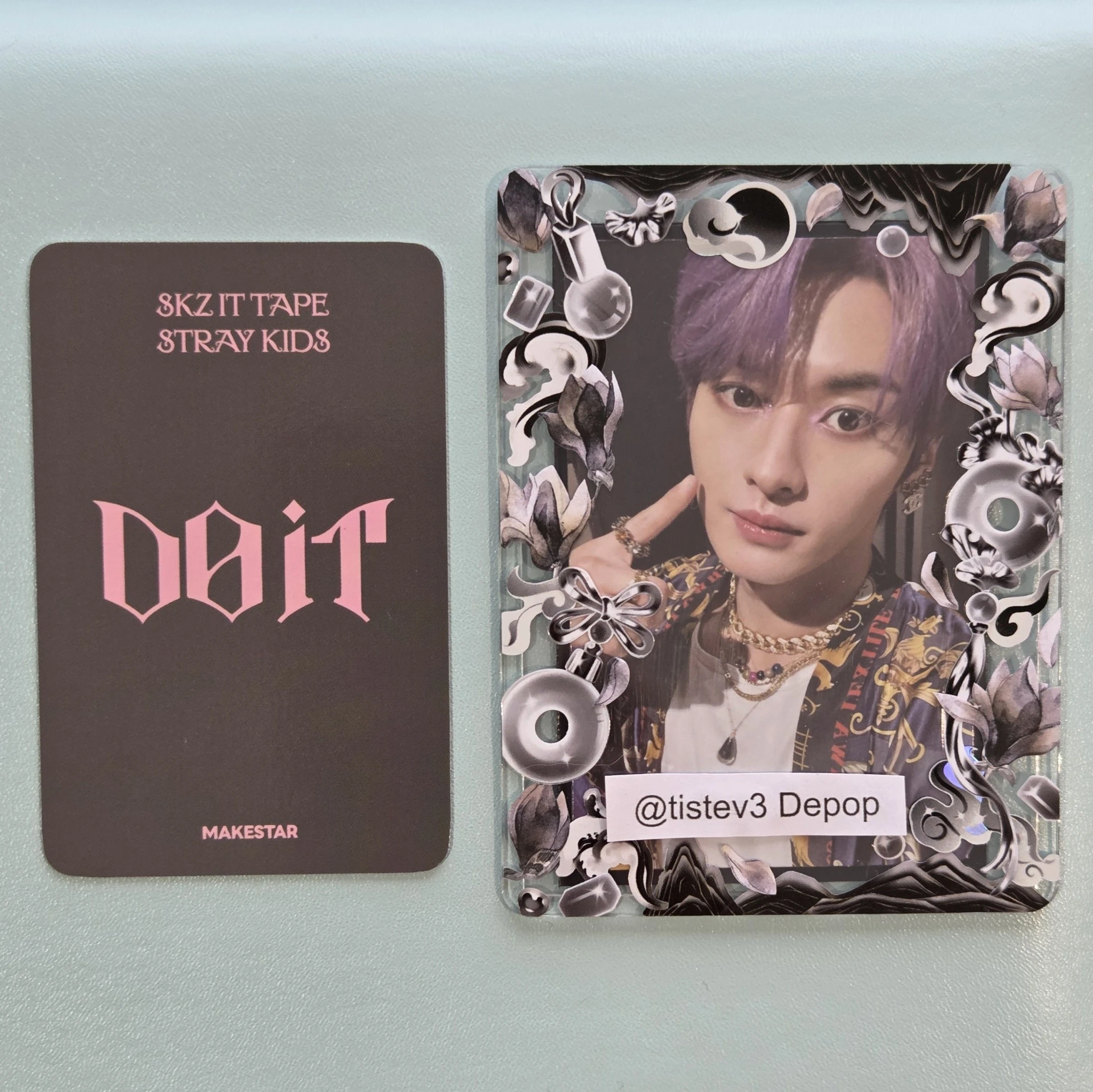 Stray Kids Changbin Stray Kids - Changbin - Do It Album pre-order benefit (pob) makestar holographic (hologram) listing photo 3