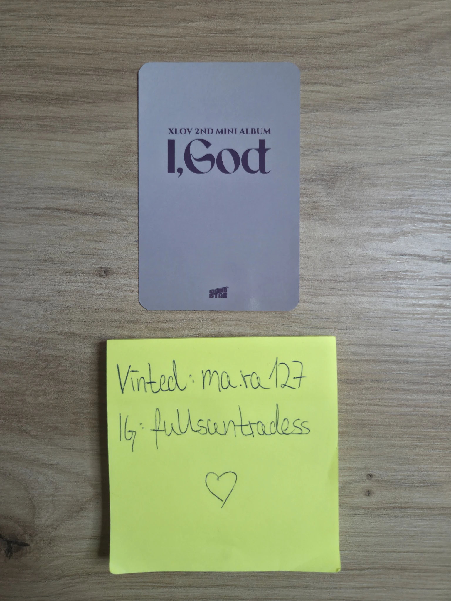XLOV Haru XLOV - Haru - I, God Album rising star video call (fancall) listing photo 3