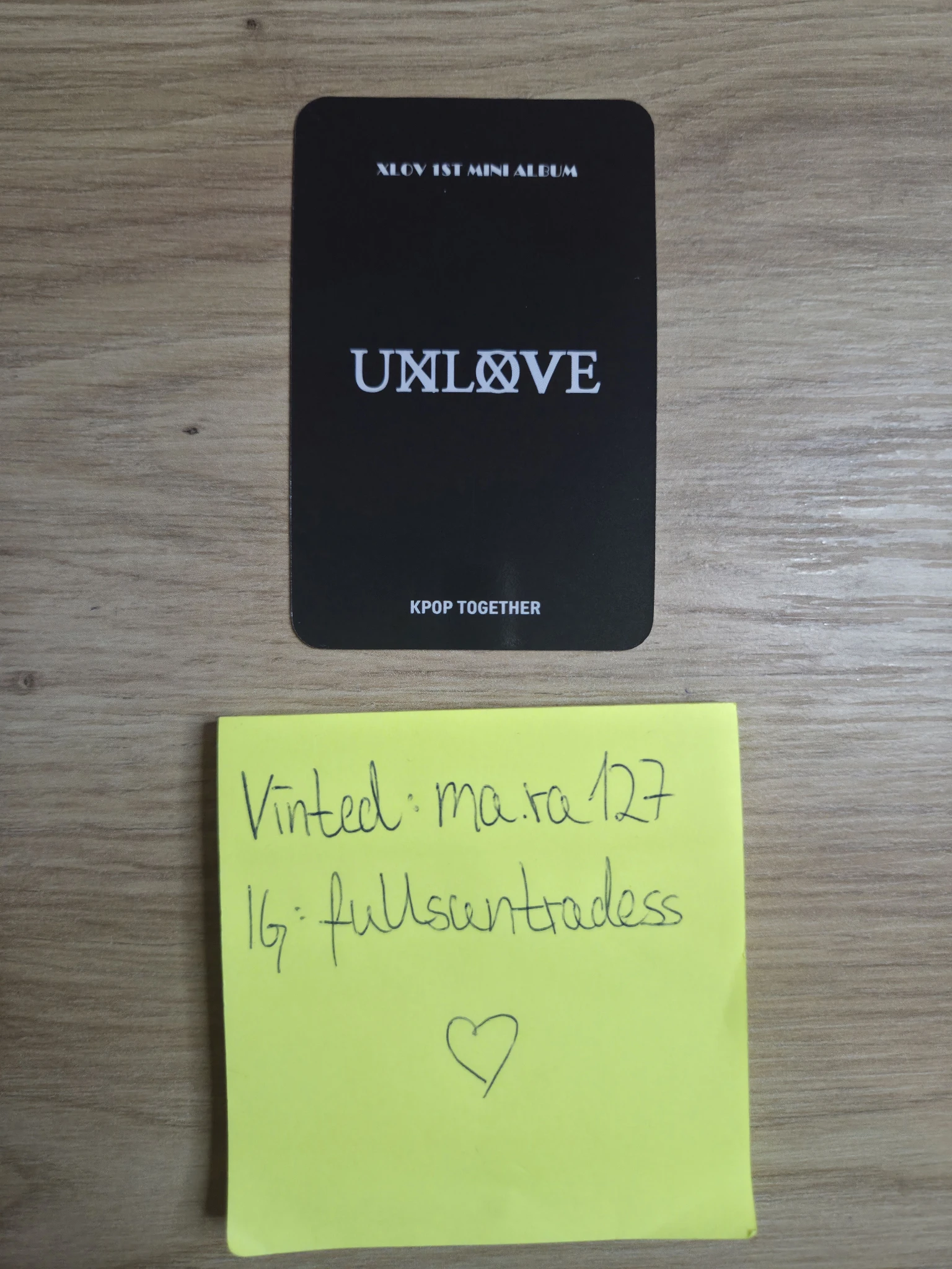 XLOV Haru XLOV - Haru - UXLXVE Album kpop together video call (fancall) listing photo 3