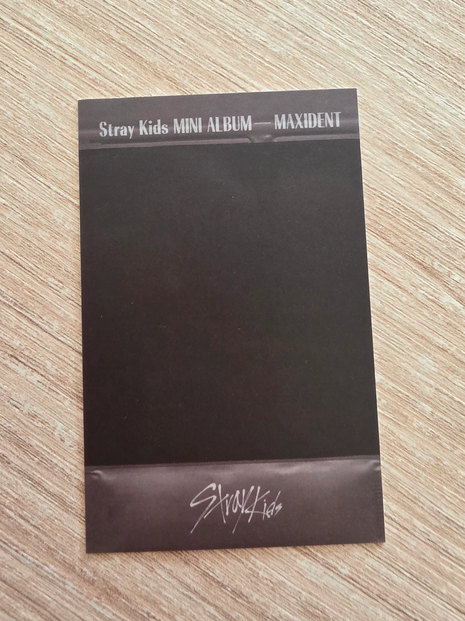 Stray Kids Seungmin Stray Kids - Seungmin - MAXIDENT Album album photocard polaroid first press only standard version limited edition listing photo 2
