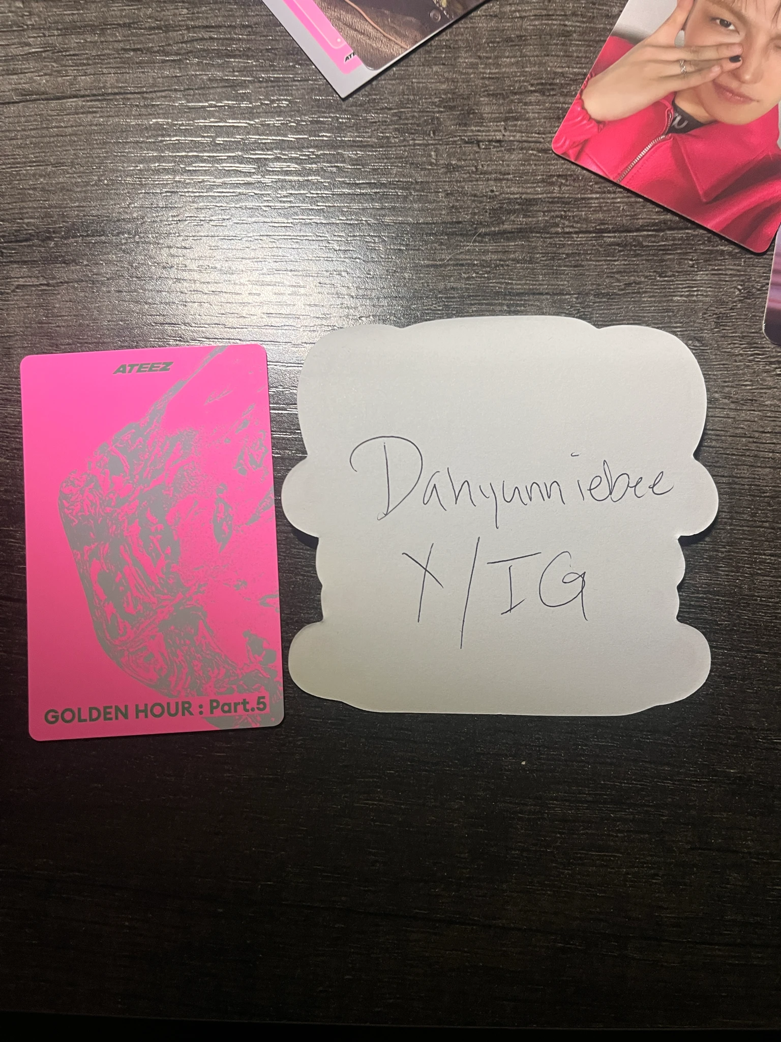 ATEEZ Jongho ATEEZ - Jongho - GOLDEN HOUR : Part.5 Album album photocard listing photo 3