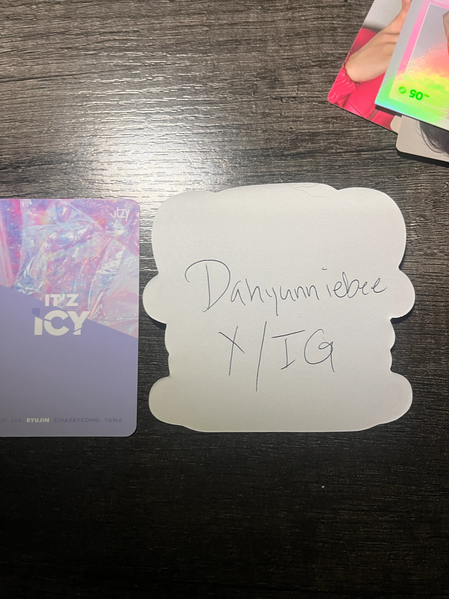 ITZY Ryujin ITZY - Ryujin - IT’Z ICY Album album photocard listing photo 3