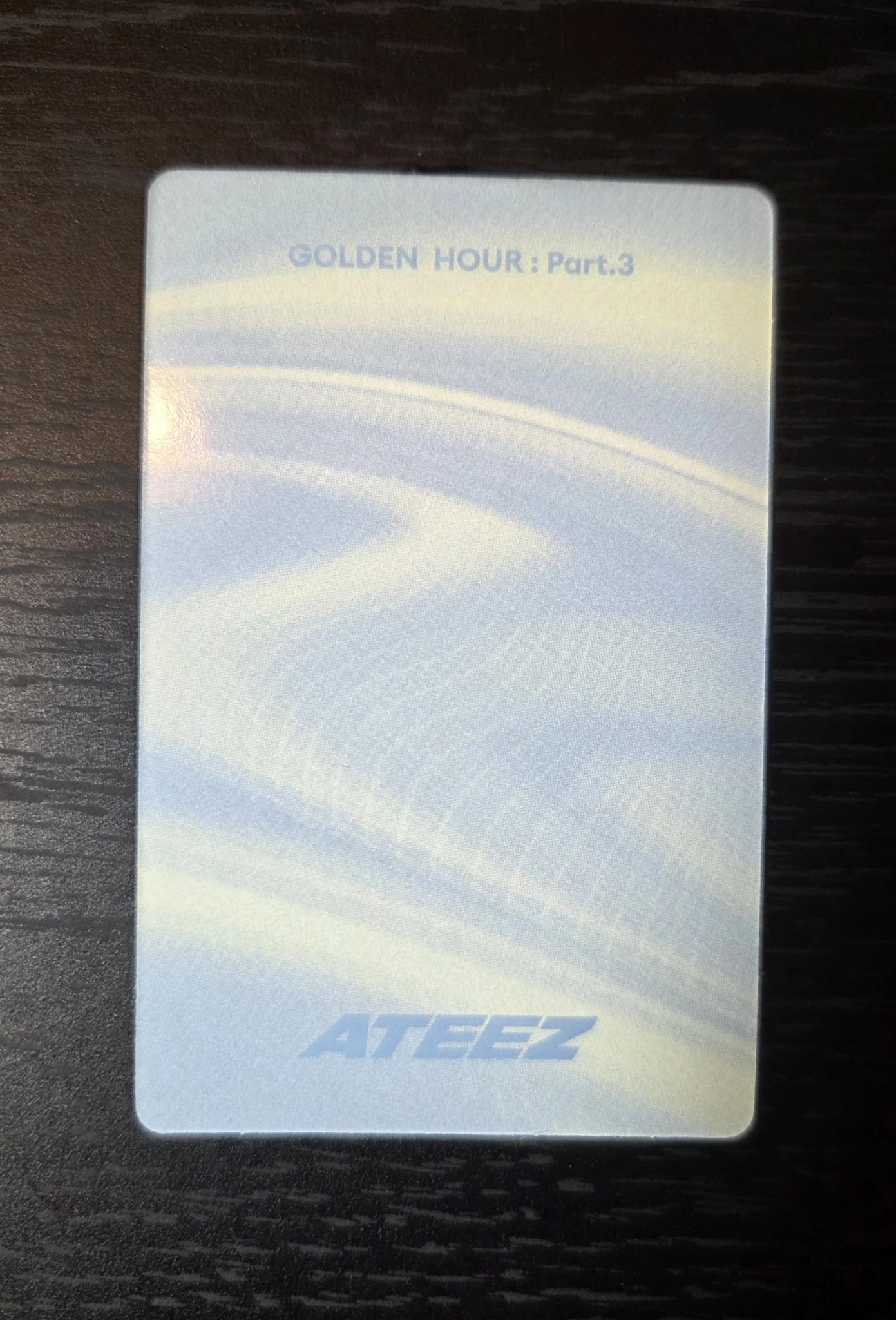 ATEEZ Wooyoung ATEEZ - Wooyoung - Golden Hour : Part.3 Album - Poca Album listing photo 3