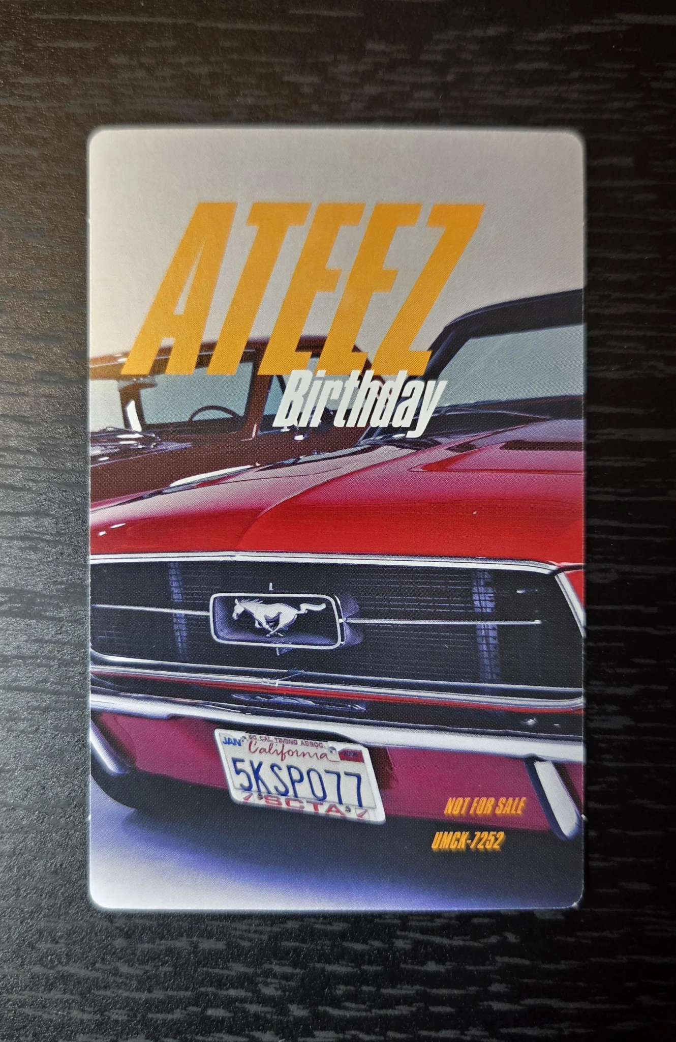 ATEEZ Jongho ATEEZ - Jongho - Birthday Album flash price version japanese album listing photo 3