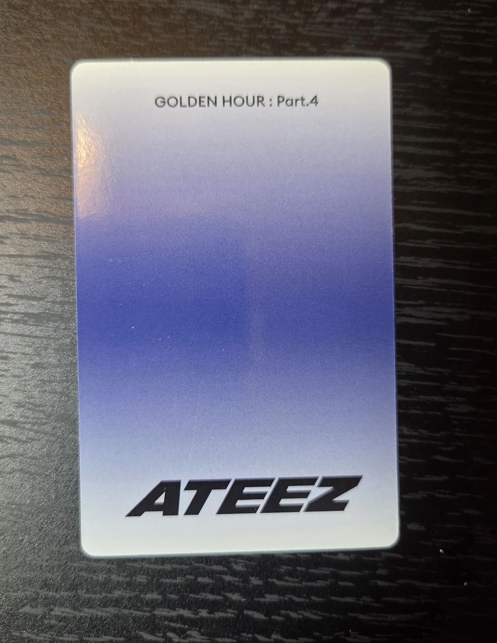 ATEEZ Jongho ATEEZ - Jongho - Golden Hour : Part.4 Album album photocard poca album listing photo 3