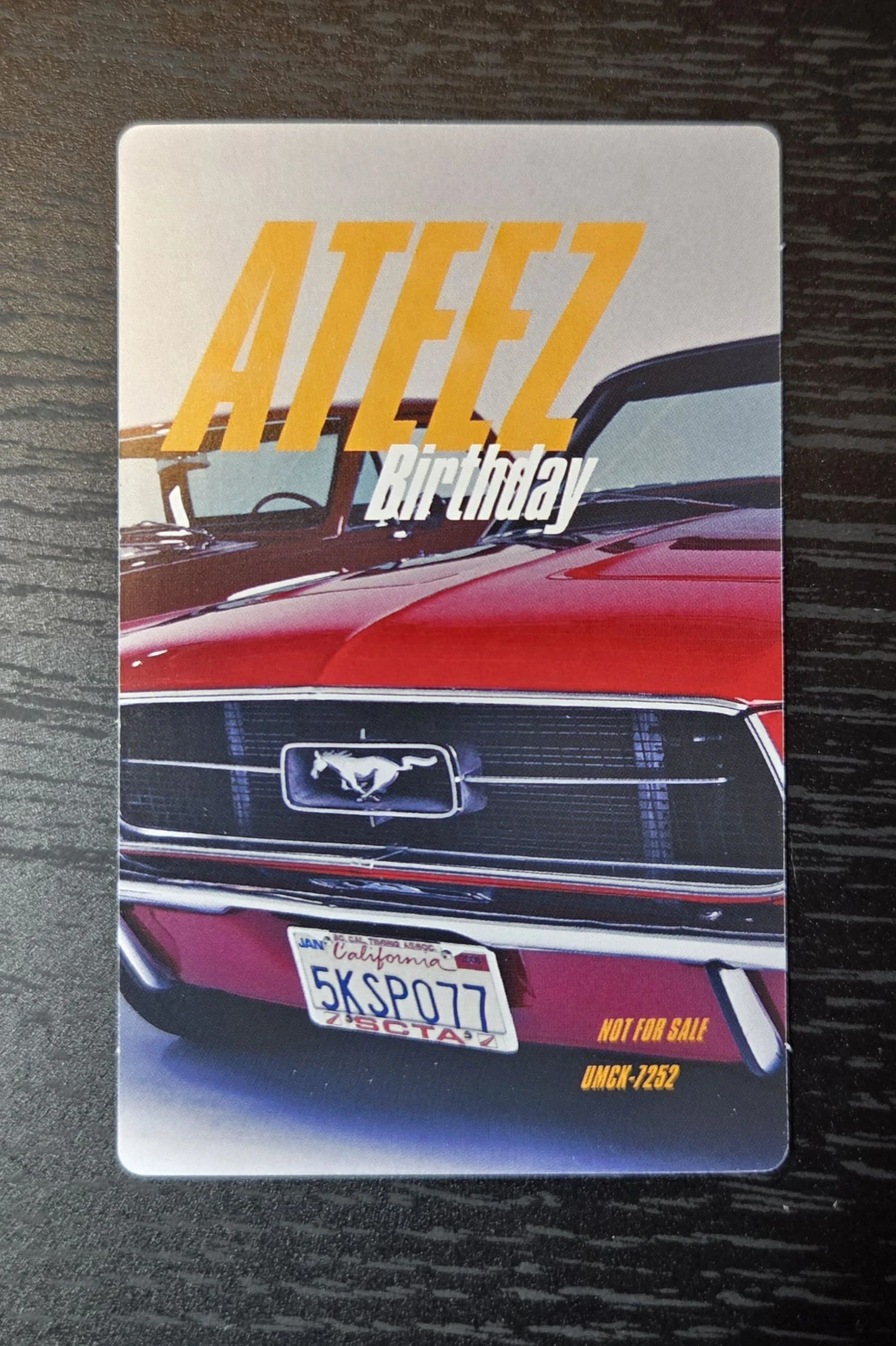 ATEEZ Mingi ATEEZ - Mingi - Birthday Album japanese album flash price version listing photo 3
