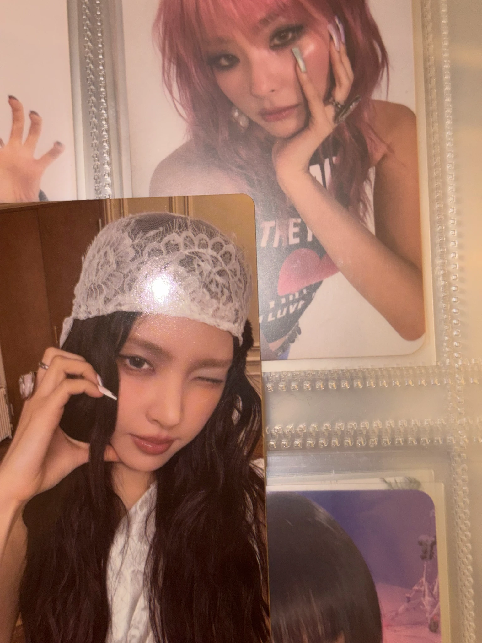 ILLIT Yunah ILLIT - Yunah - MAMIHLAPINATAPAI Album album photocard it's me version listing photo 3