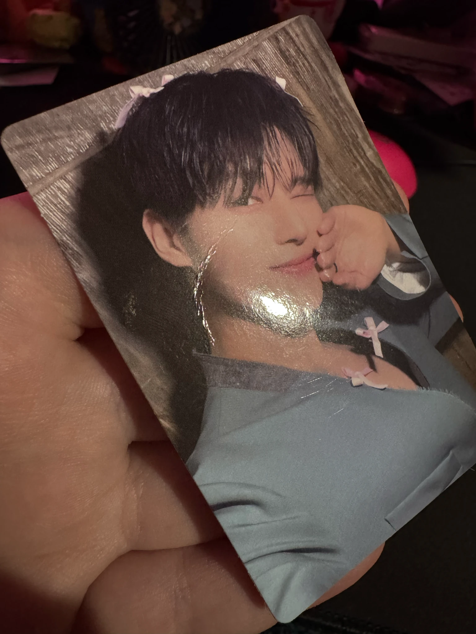 ATEEZ Wooyoung ATEEZ - Wooyoung - Golden Hour : Part.1 Album hello82 pre-order benefit (pob) listing photo 3