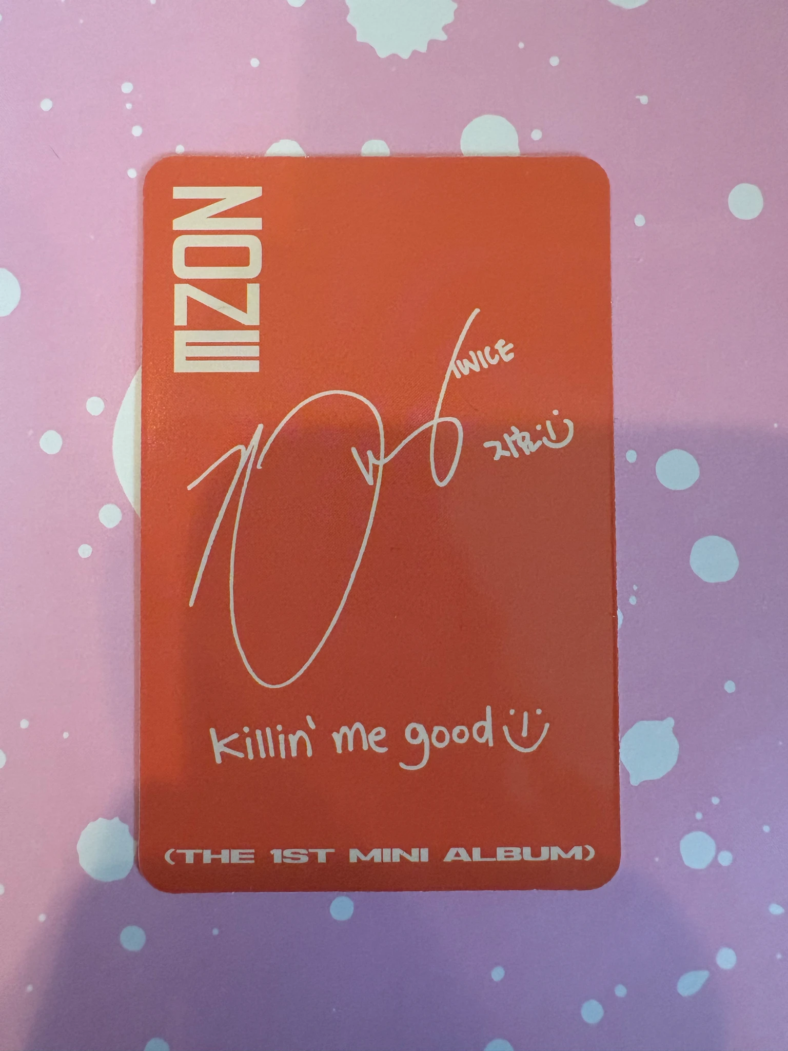 TWICE Jihyo TWICE-Jihyo-Album-jihyo zone (solo) listing photo 3