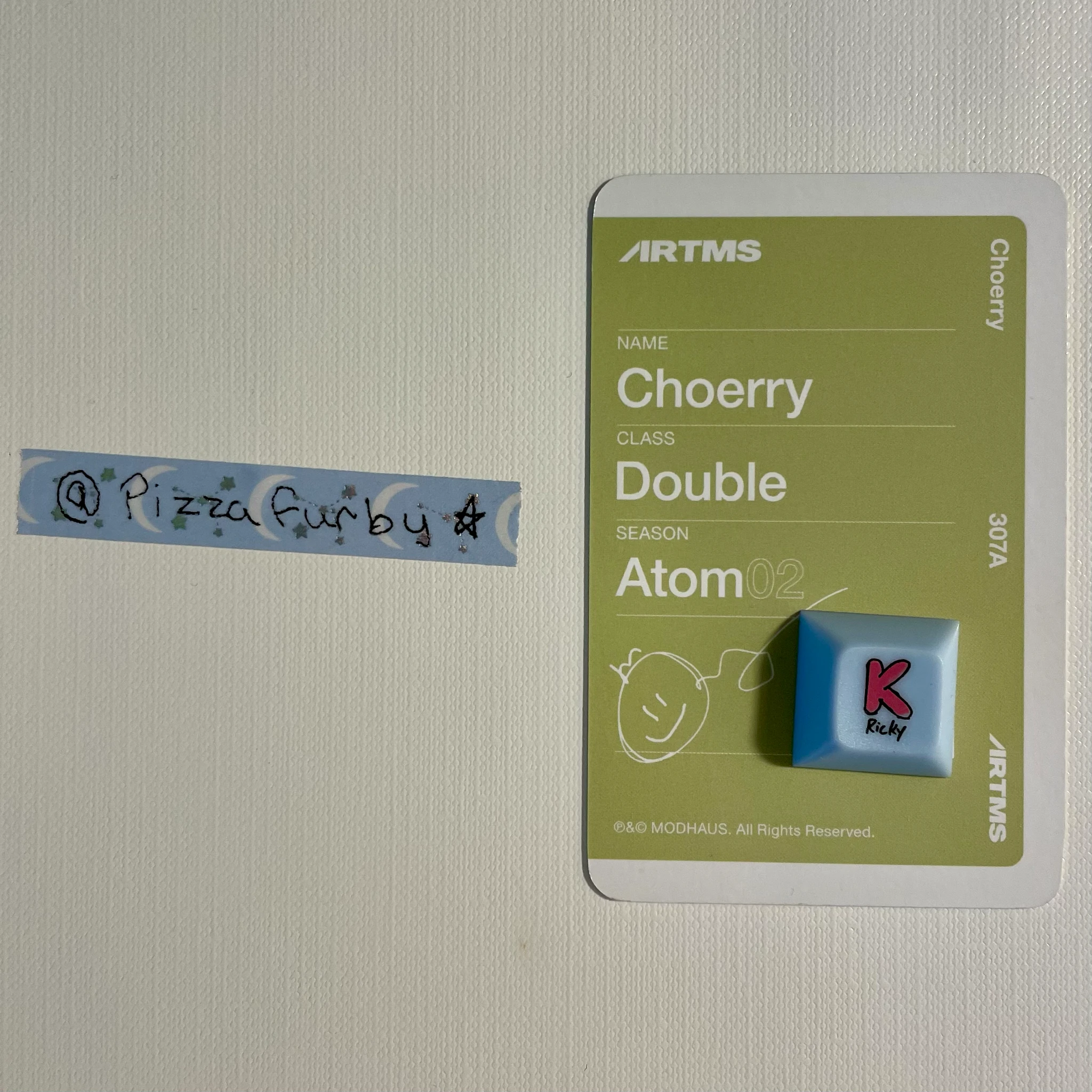 ARTMS Choerry ARTMS - Choerry - Blue Blood Cafe Event cafe event lucky draw (LD) merch photocard listing photo 3