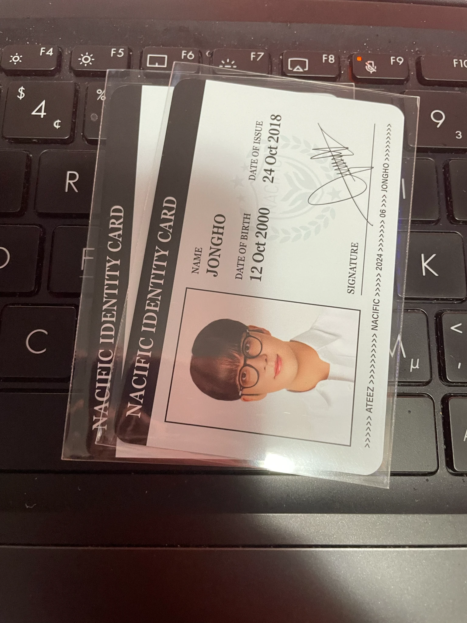 ATEEZ Jongho ATEEZ - Jongho - Ateez x Nacific Other round 6 nacific listing photo 3