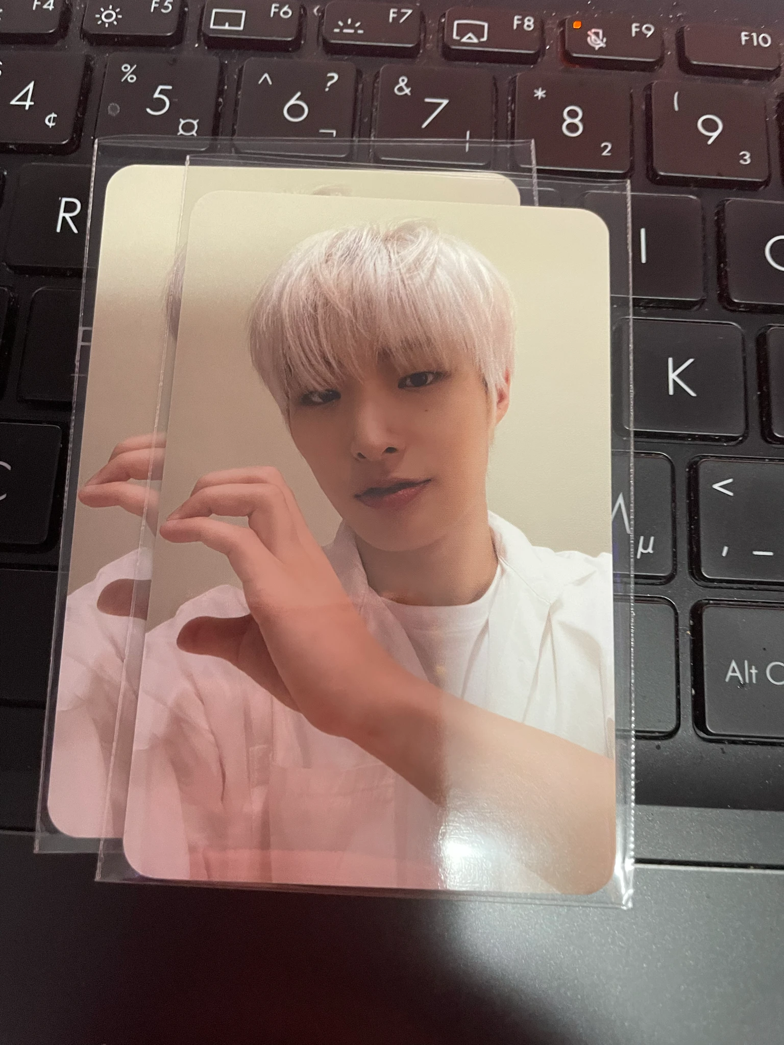 ATEEZ Mingi ATEEZ - Mingi - Ateez x Nacific Other round 6 nacific double-sided listing photo 3